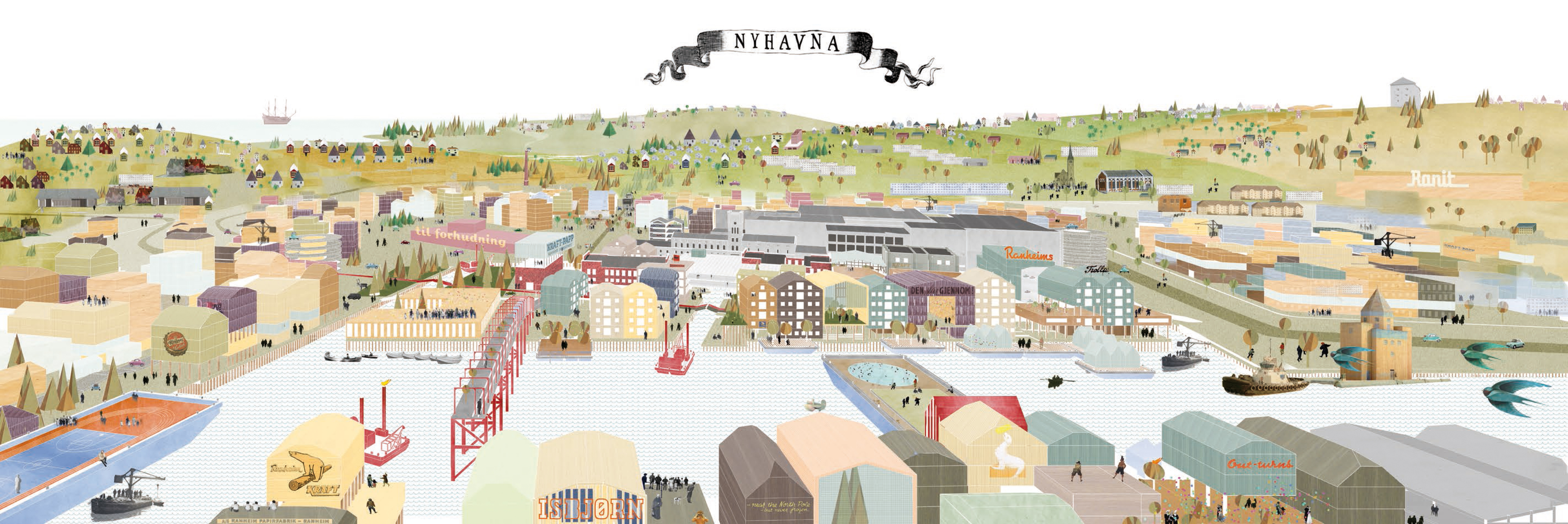 © false mirror office | the false mirror | EUROPAN 13 Competition |Trondheim, No | 2015