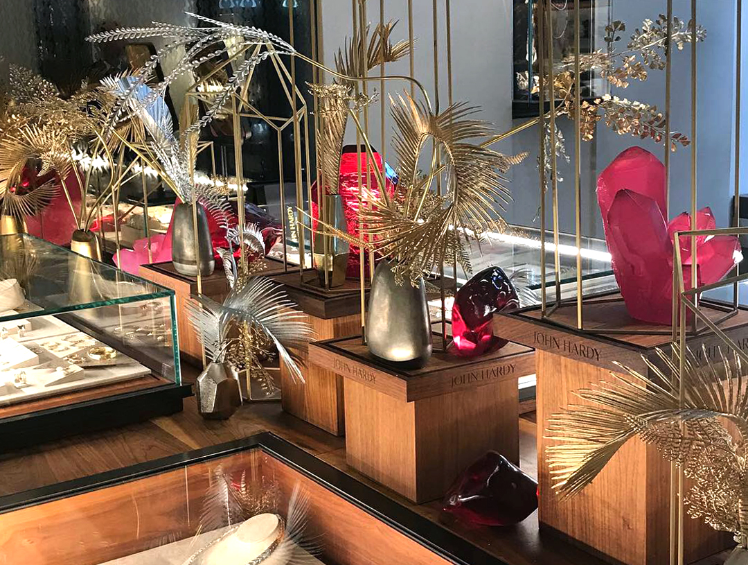 John Hardy: North American Retail props and Experiential programs