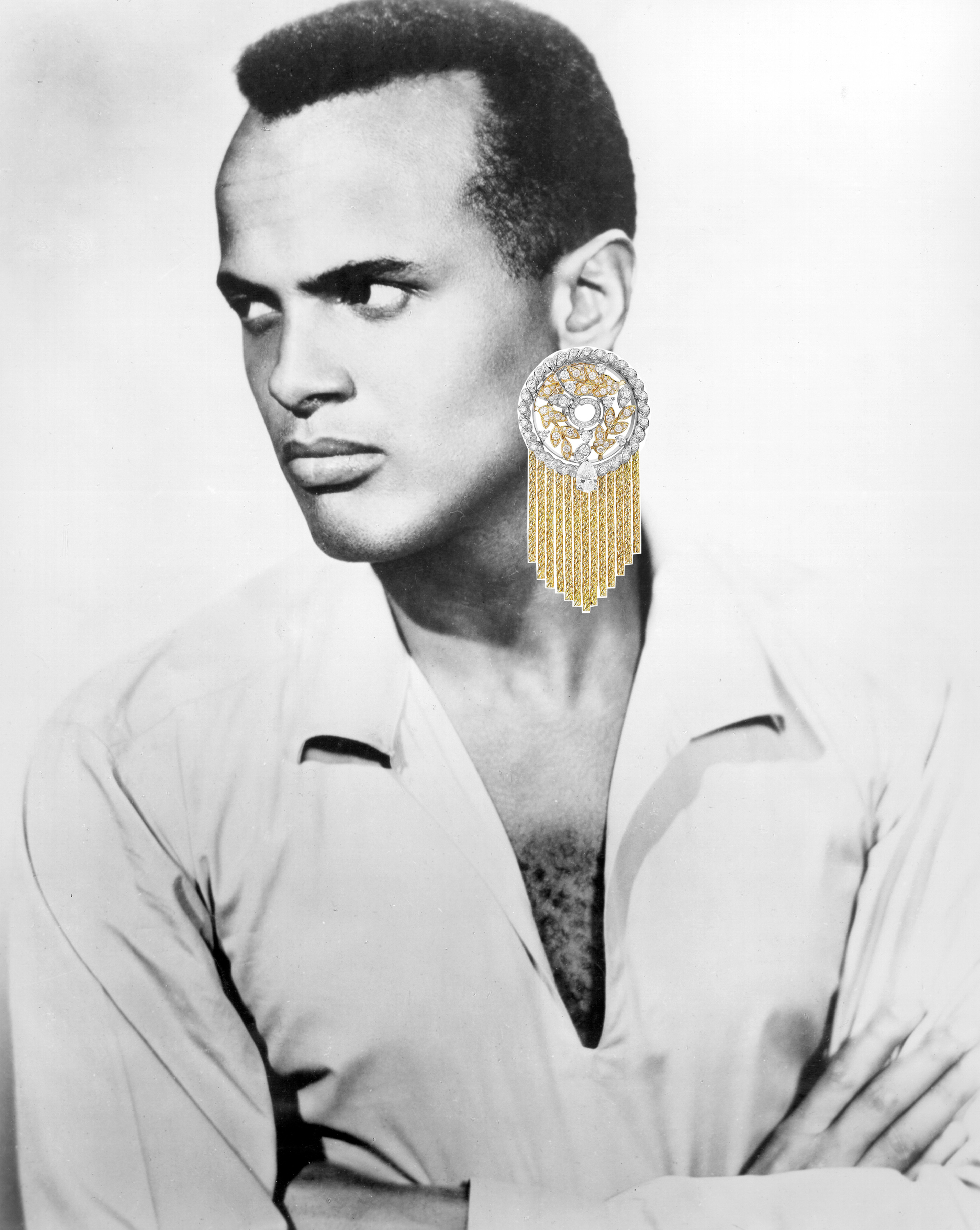 Harry Belafonte for Chanel