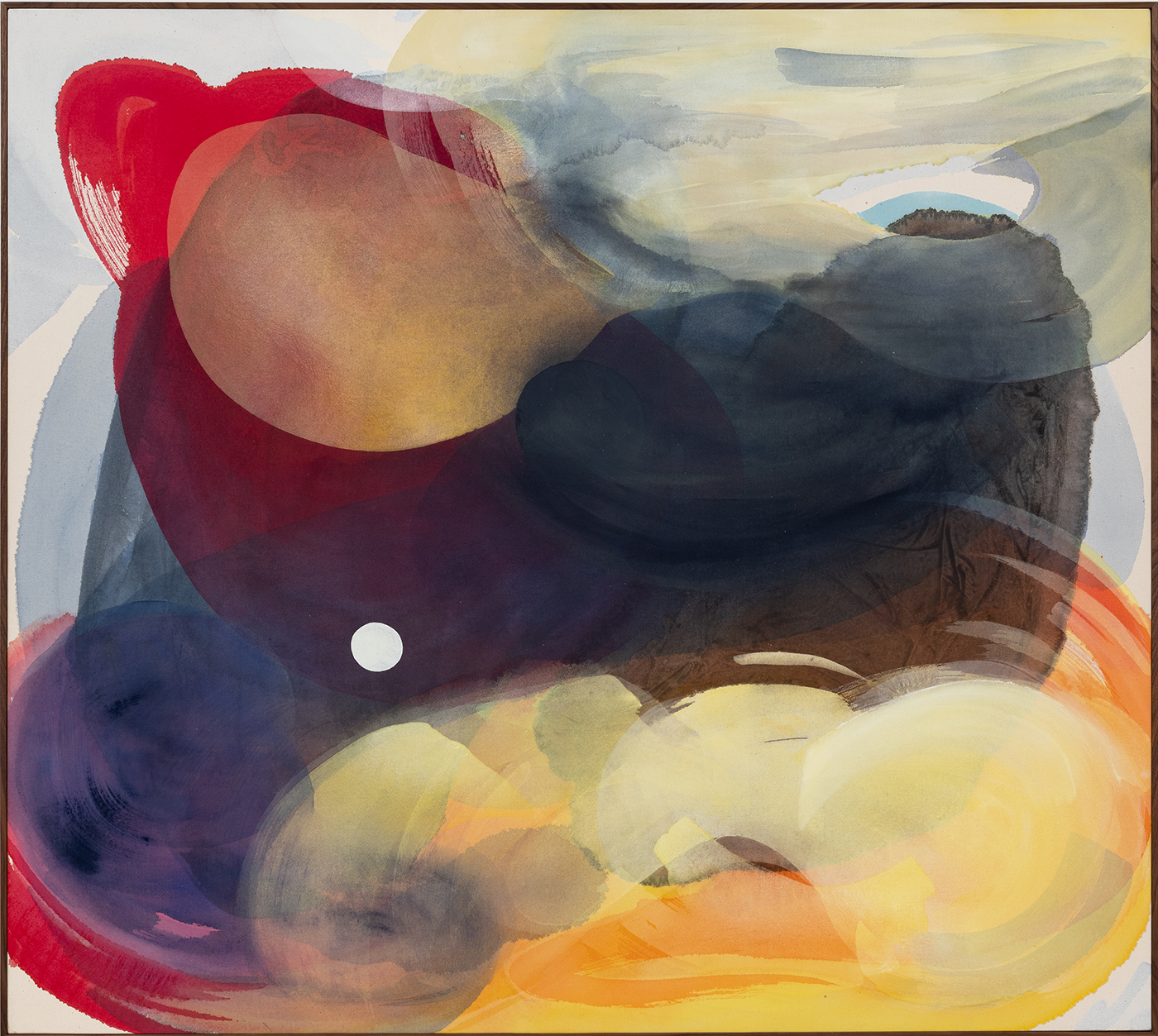 Ashen Light, 2025 Acrylic on canvas, 140 x 151cm