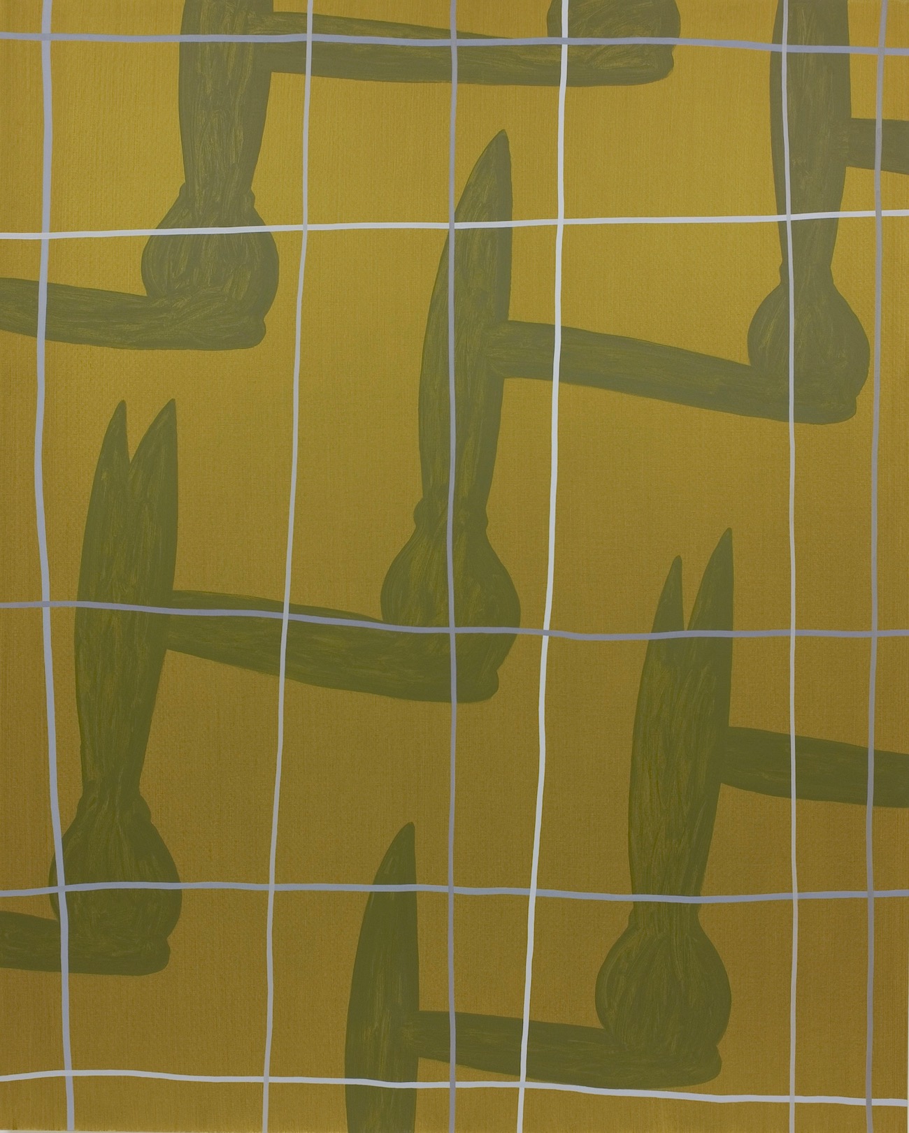 Untitled 2006, acrylic on canvas, 200 x 160 cm (photo Eric de Vries)