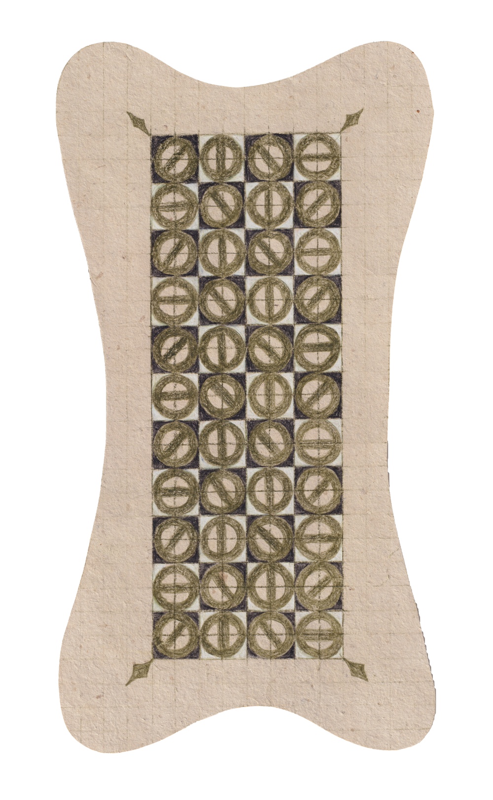 ride & bide it, polychromos pencil on flax paper; 18 x 23 cm 