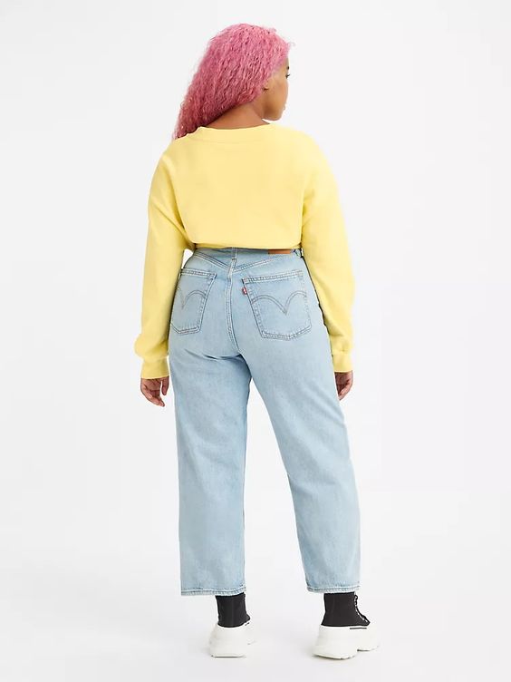 ribcage straight ankle jean