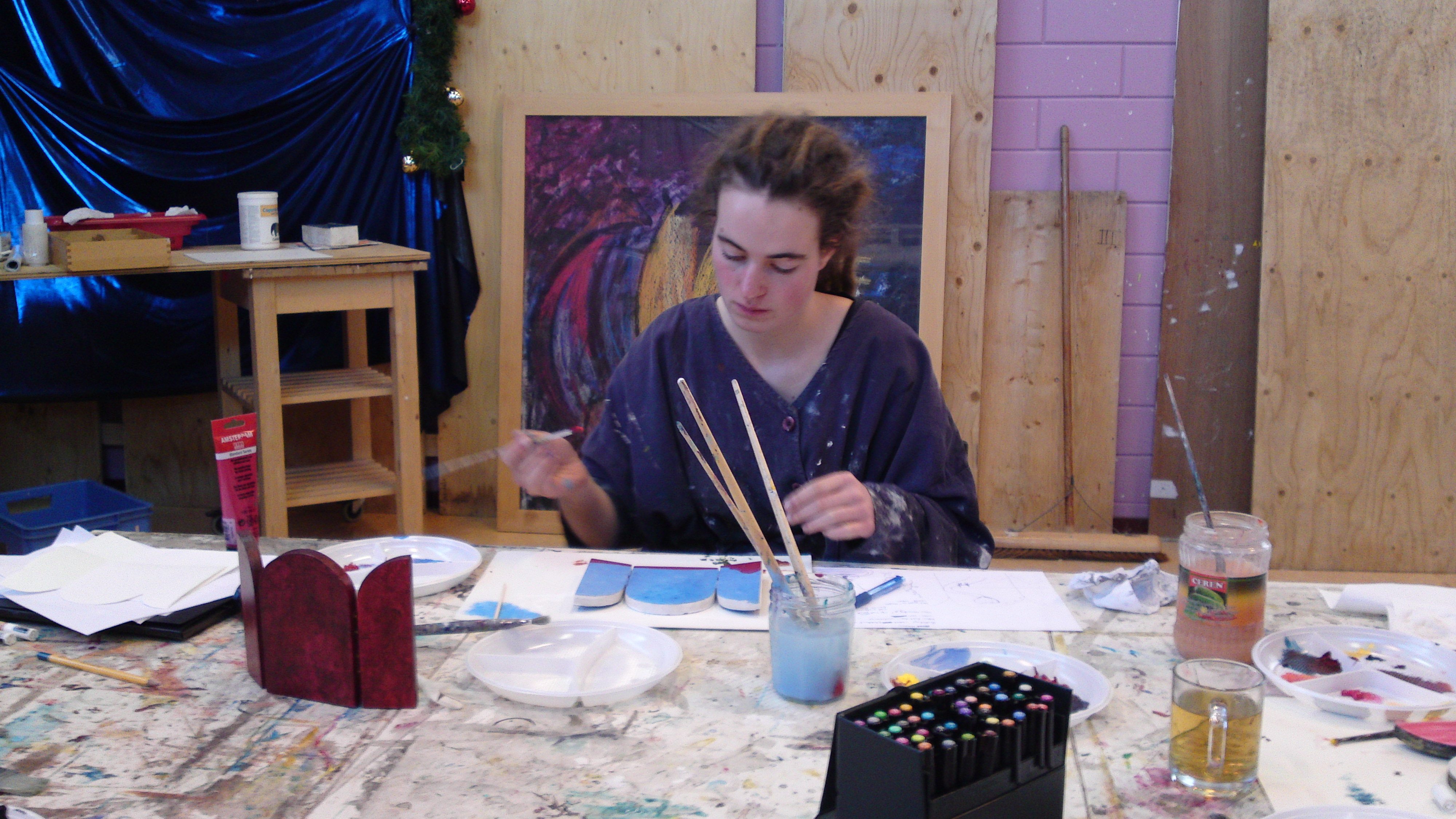 Workshop Rijstpapierbanier maken 4