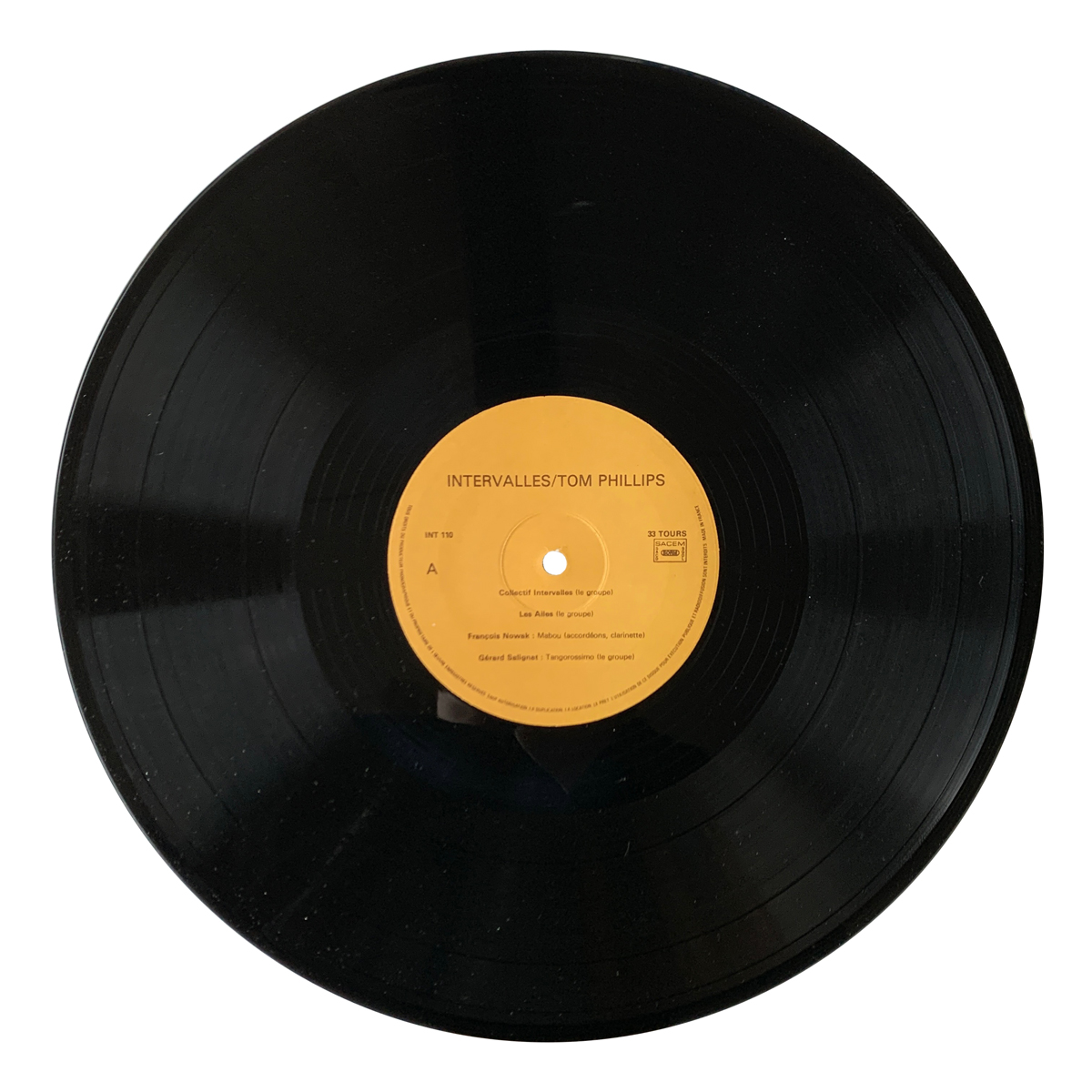 Not on Label INT 110 Tom Phillips / Collectif Intervalles - Various Various artists Design: Uncredited
