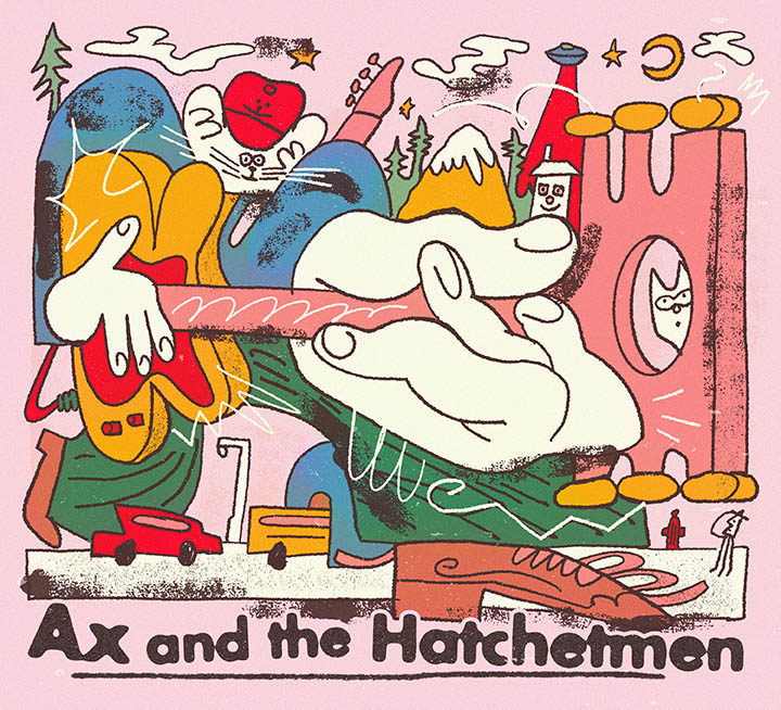 Ax and the Hatchetmen - Tour Artwork