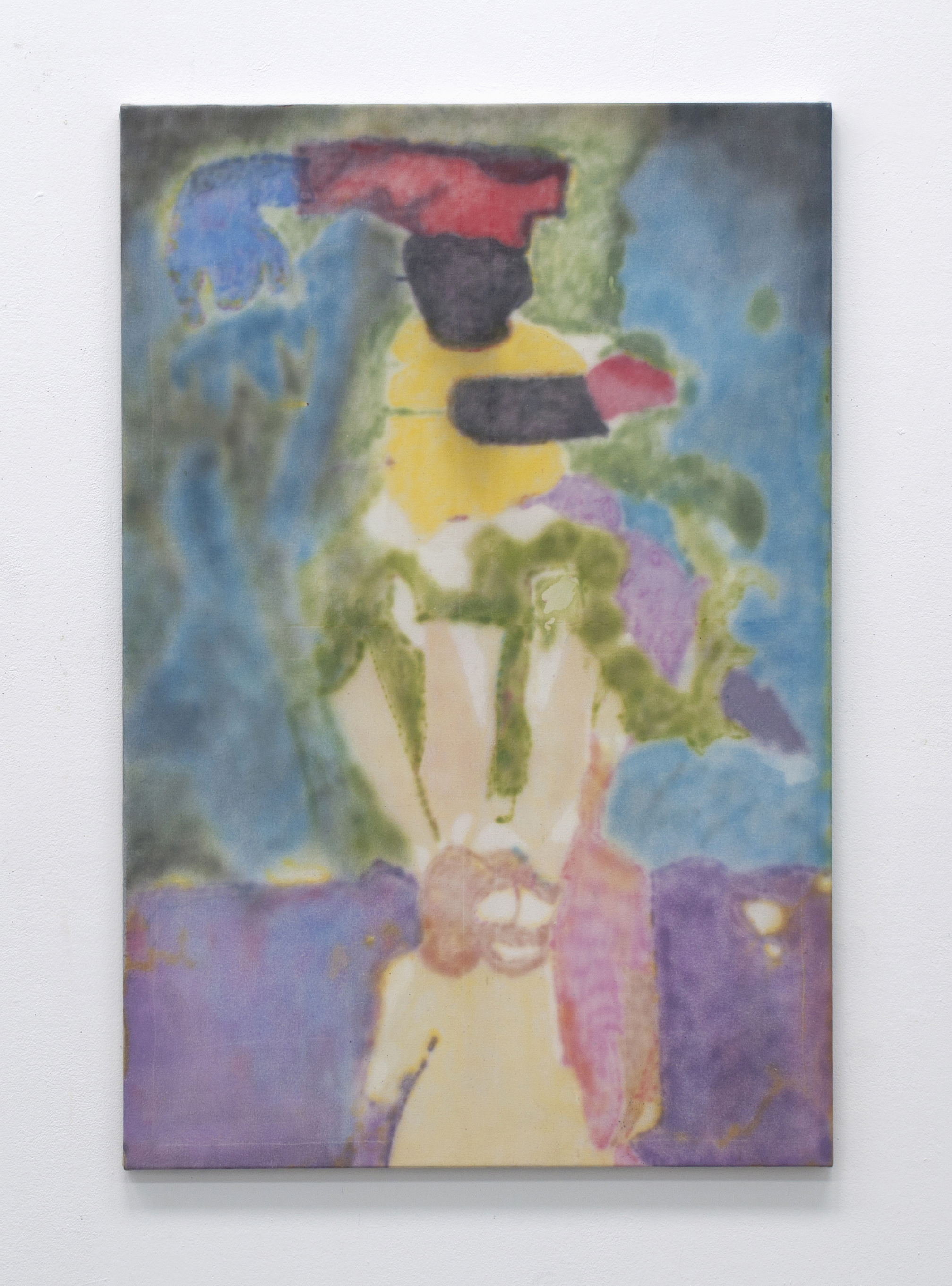 Magicians playing magic 2018Acrylic on raw canvas120 x 80 cm2/2