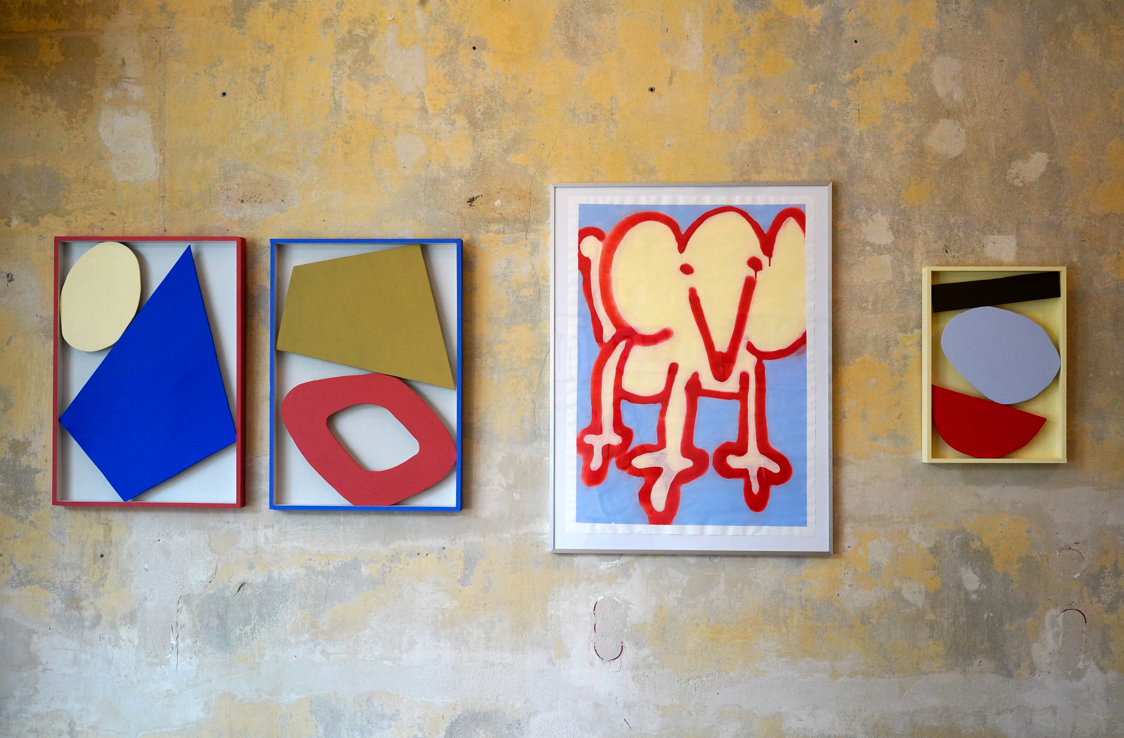 Mensch + Tier + Form + Farbe – Solo Exhibition at JVB Moabit