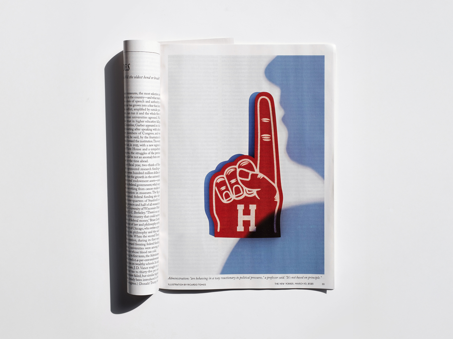 10/03/2025 The New Yorker - Will Harvard Bend or Break? / AD: Supriya Kalidas