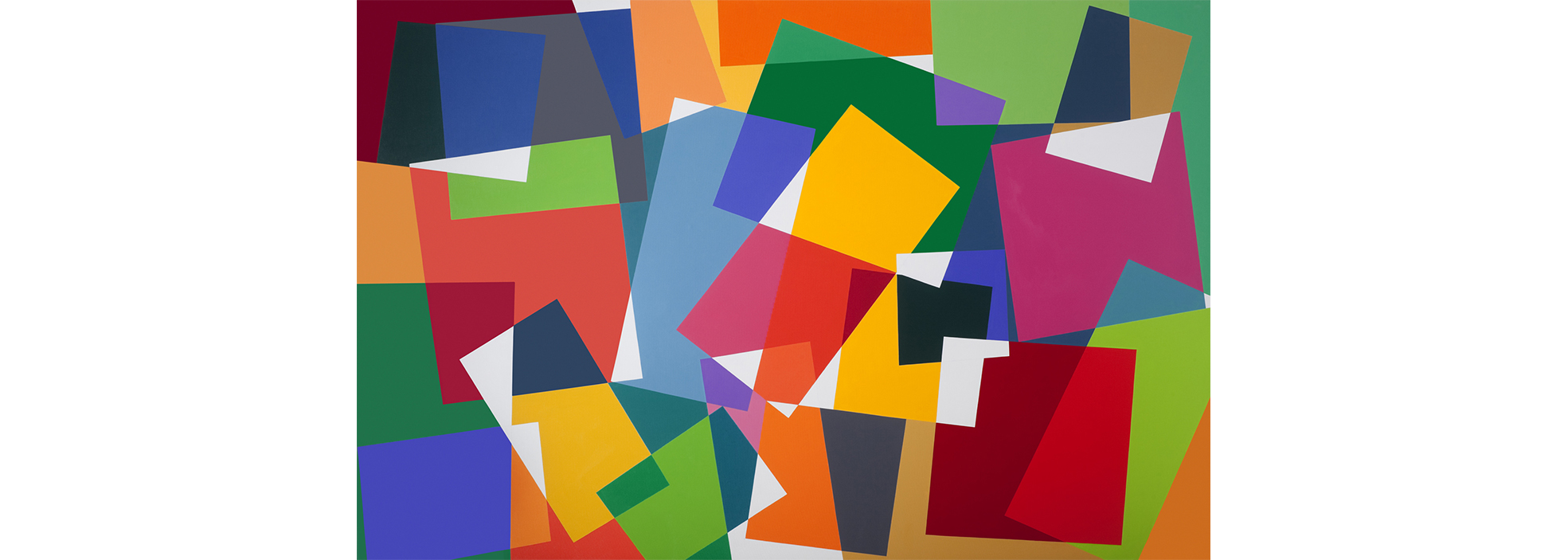 Untitled, 2011. Acrylic on canvas, 190 x 290 cm.