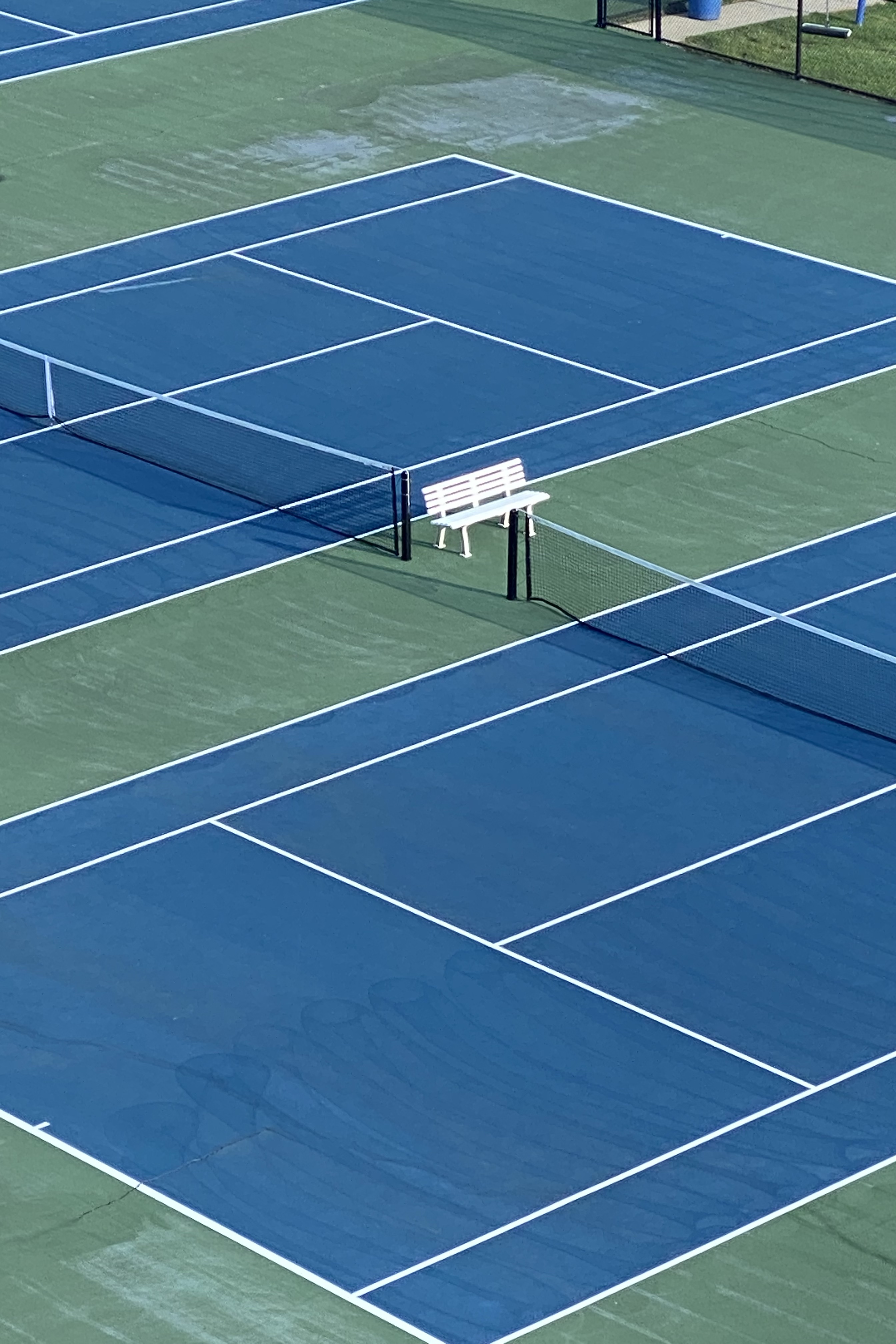 Tennis Courts at St. Xavier High School, Cincinnati, OH.