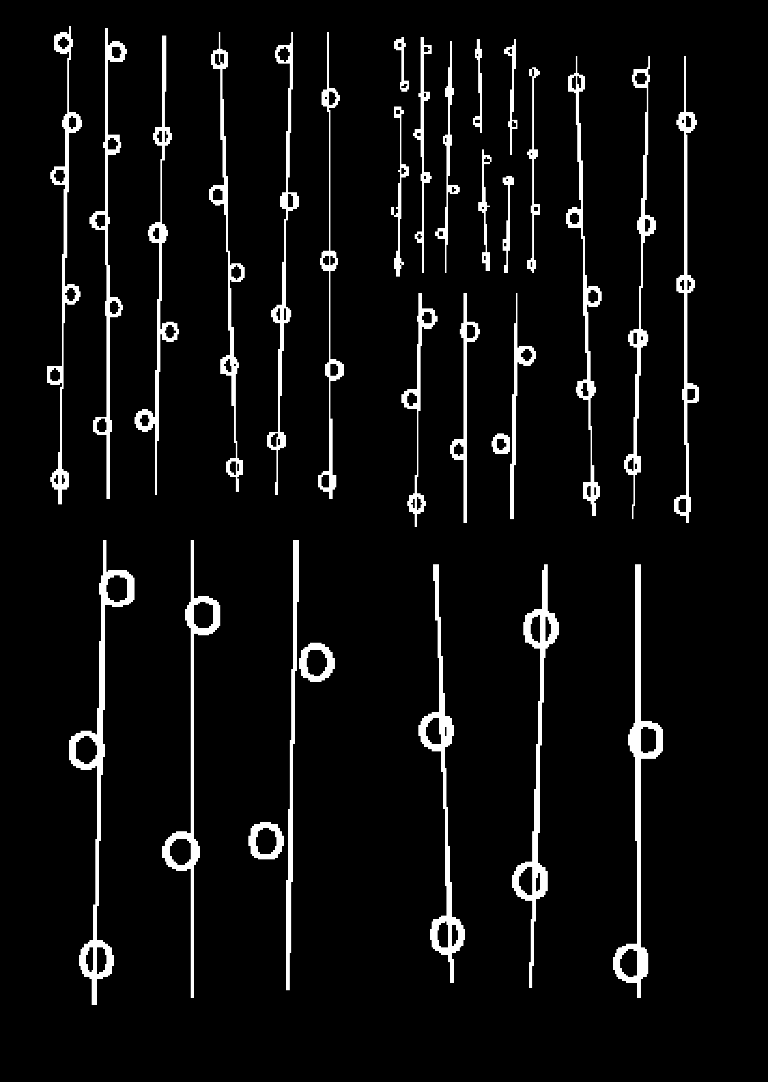 "Producing Schizophrenia / 5" Giclée fine art prints on Hahnemühle Watercolour paper / Variable dimensions / Edition of 6