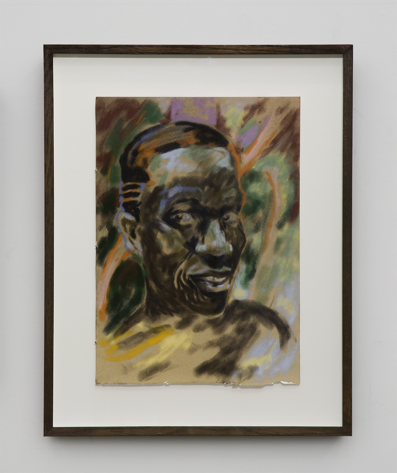 Study for ‘Siphiwe’ no.1, 2023, pastel on Hahnemühle Velour, 35 x 25 cm (13 3/4 x 9 7/8 in)