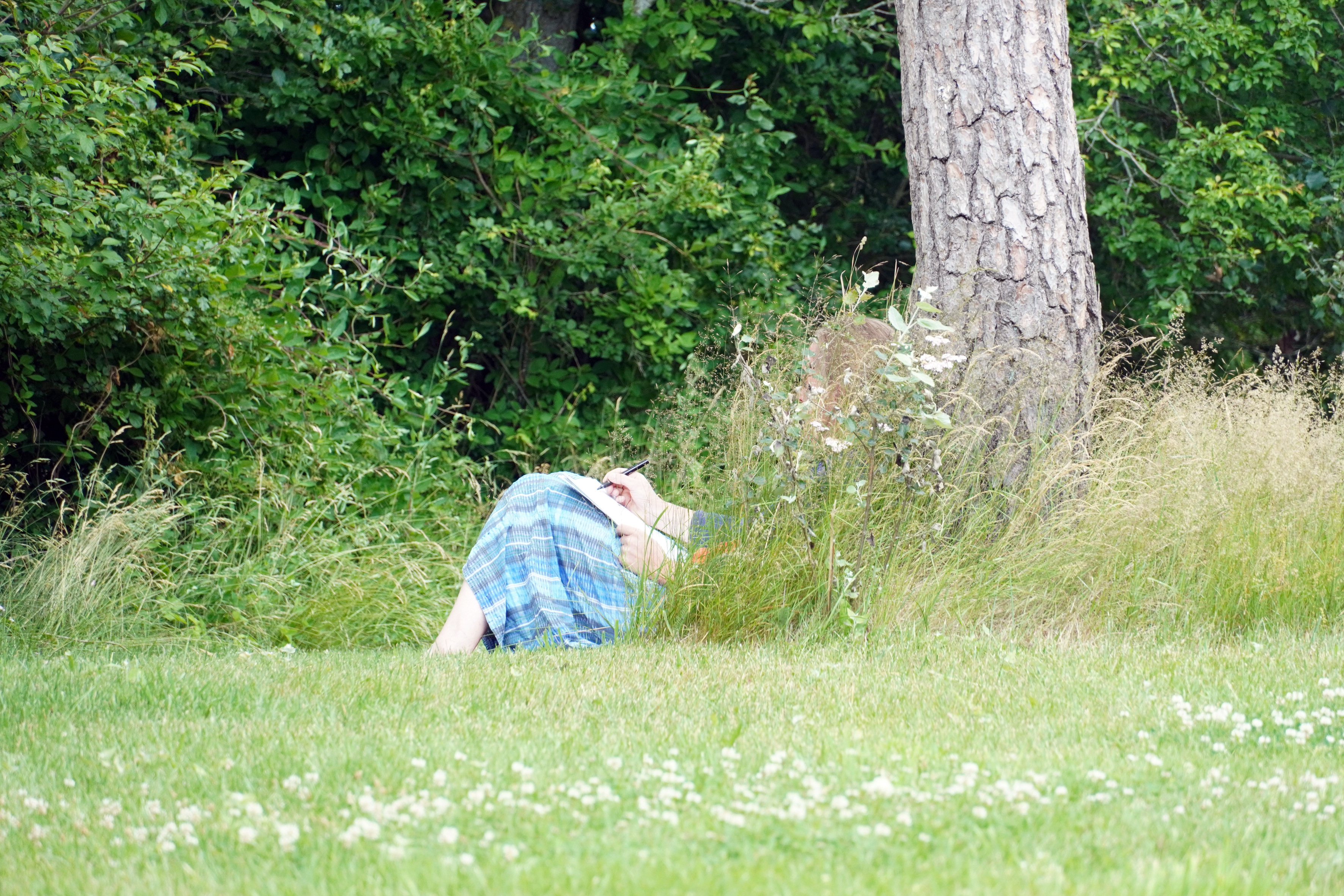 Documentation of Summer School "Learning Through the Soles of our Feet" by Jubilee, f.eks. & Skal Contemporary, Læsø, 2022 (photocredit: Noah Holtegaard)