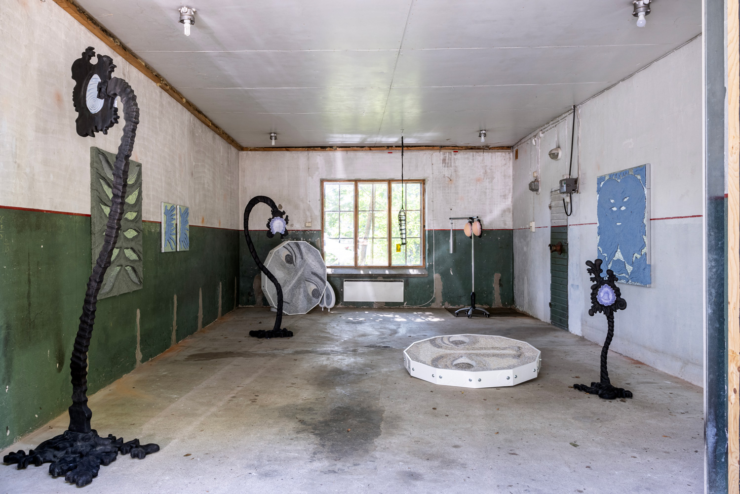 Exhibition view, Once we see it, A group exhibition including works by Taru Happonen, Riikka Anttonen, Ida Koitila, and Eetu Sihvonen