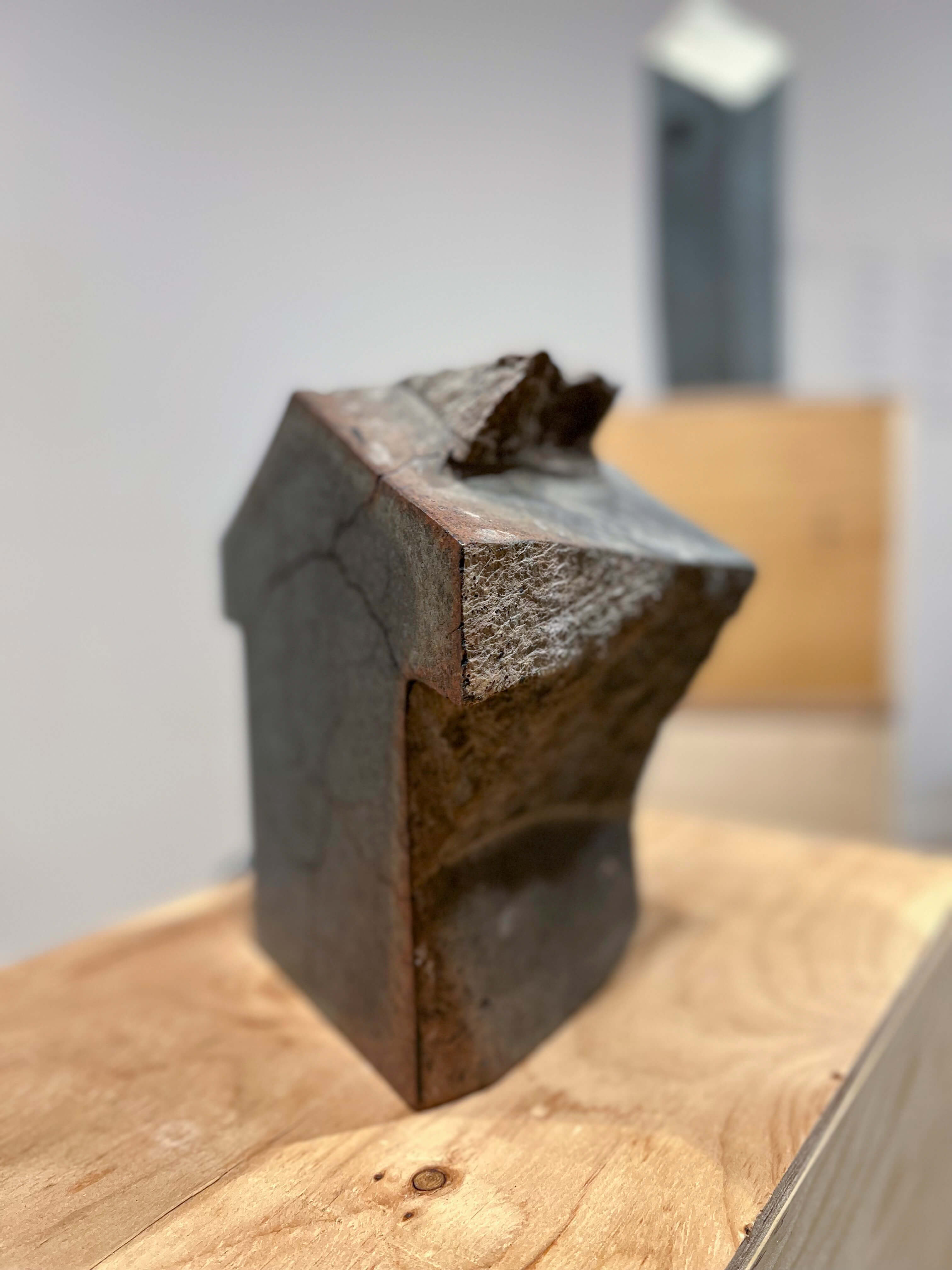 Incredible Lightness: Retrospective (solo exhibition) - House #12 (Fire Patina) - Boulder Museum of Contemporary Art - 2021