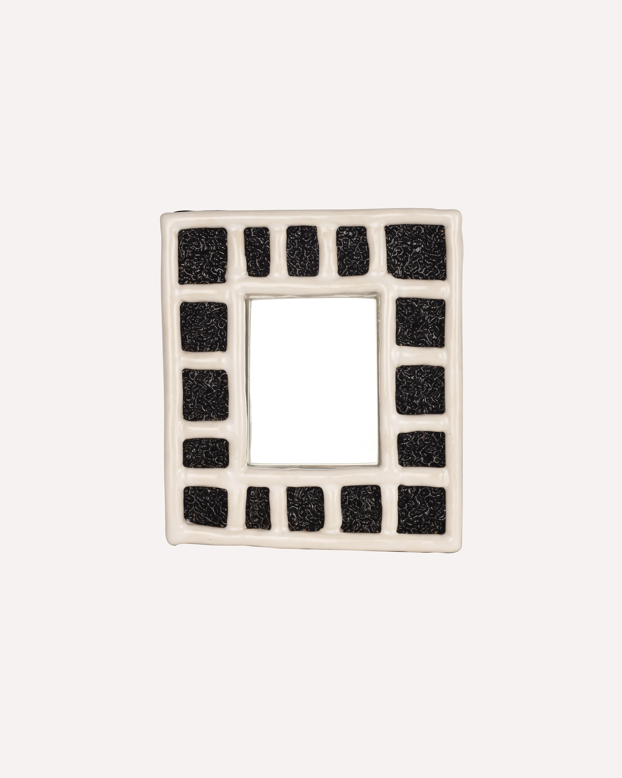 ODDITY MIRROR NO. 10Stoneware, Glazed.16.5x14.5cm