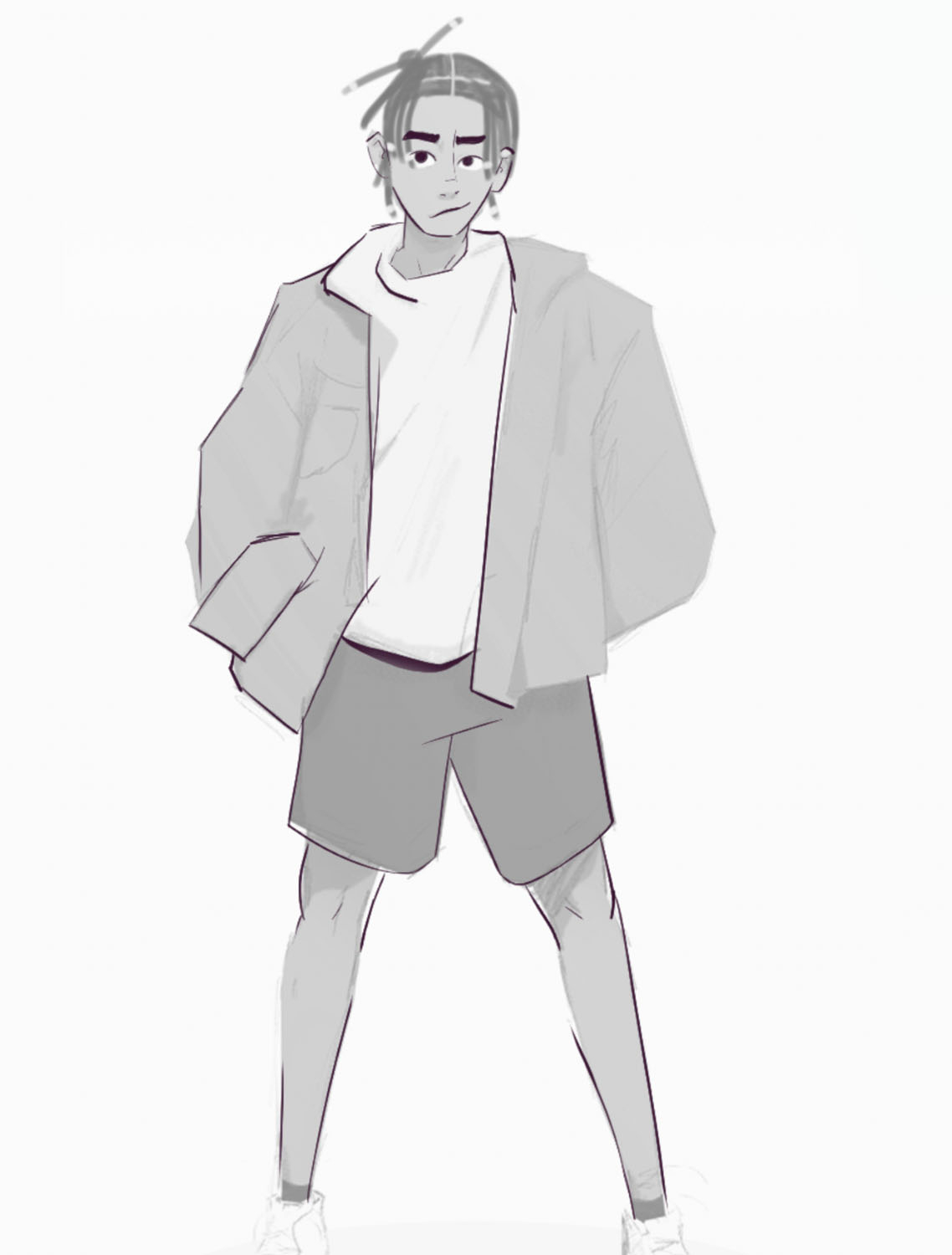 Tokyo Drifting Character Concept #3Digital, Dimensions not applicable, 2022