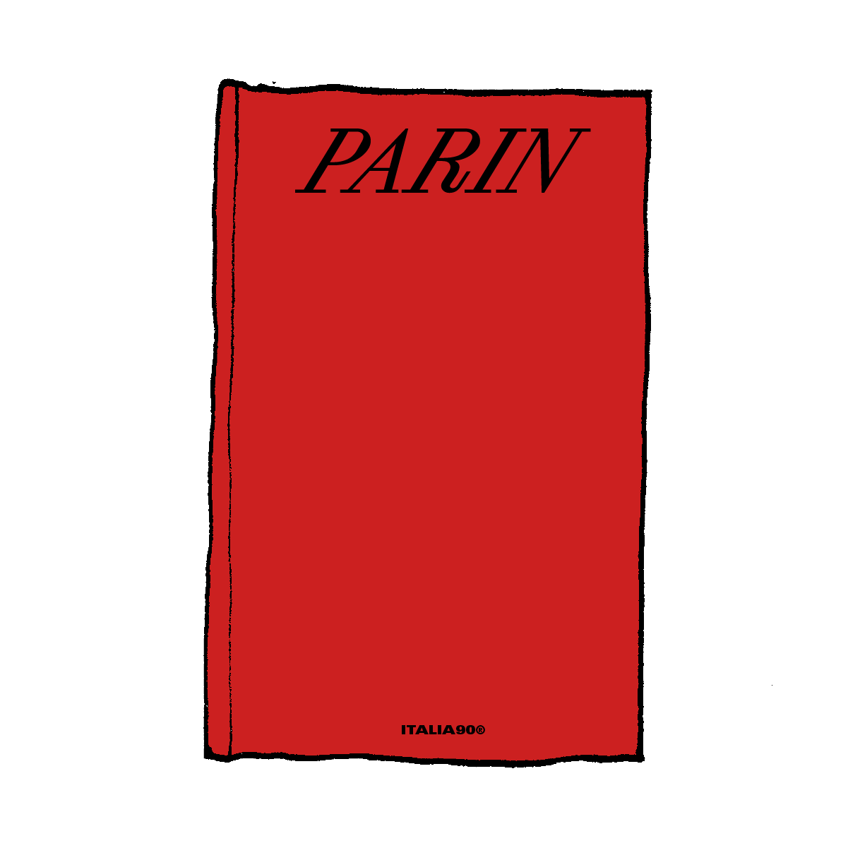 alt=''Italia90® Book - Red''