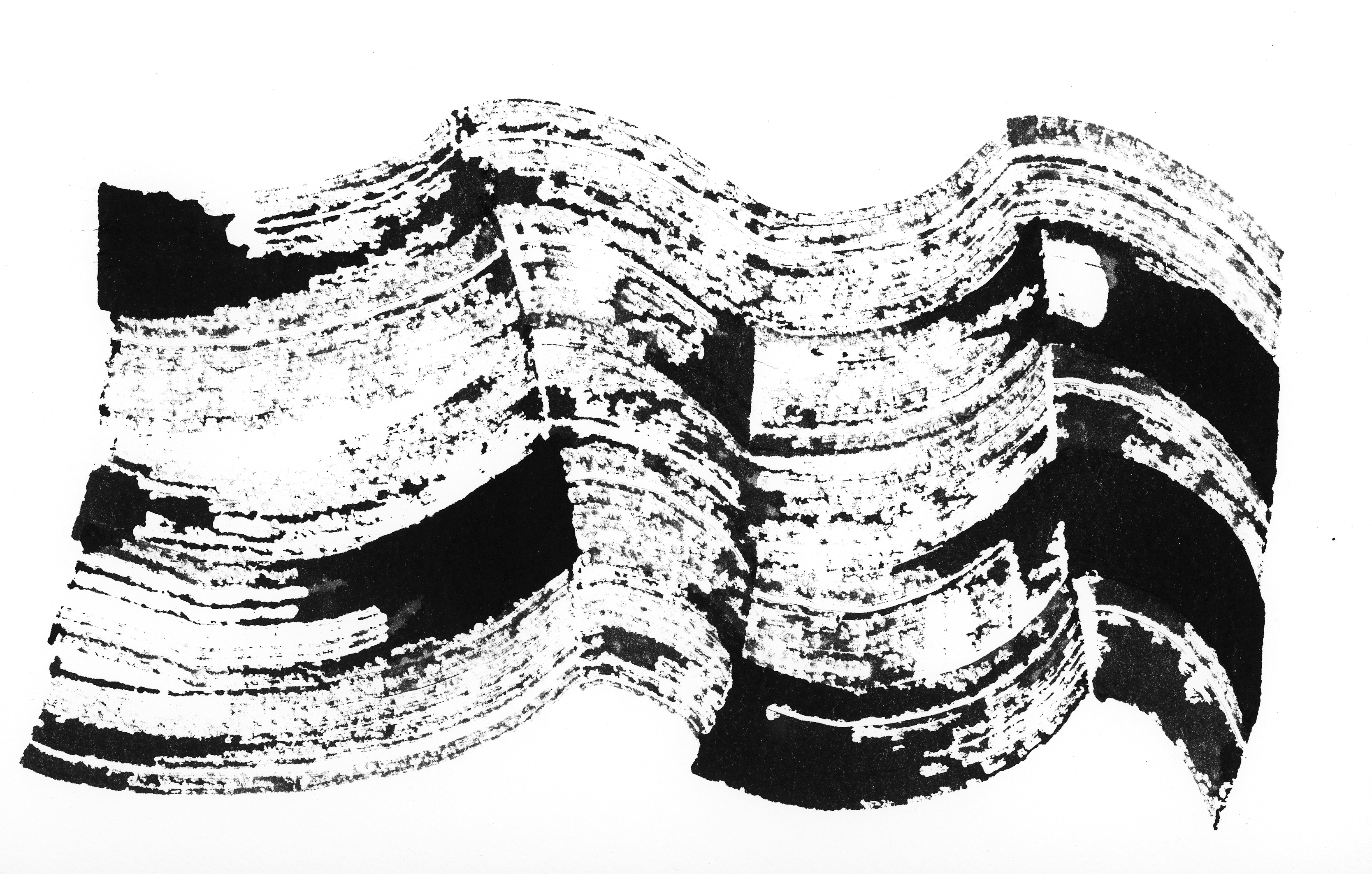 Wave  No 18, 12x9″