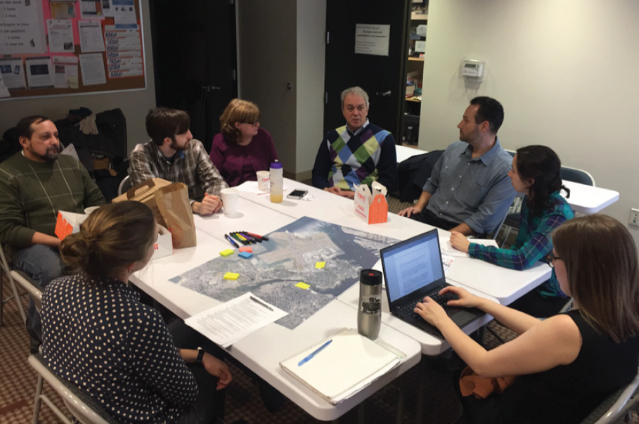 Focus group with a community based organization