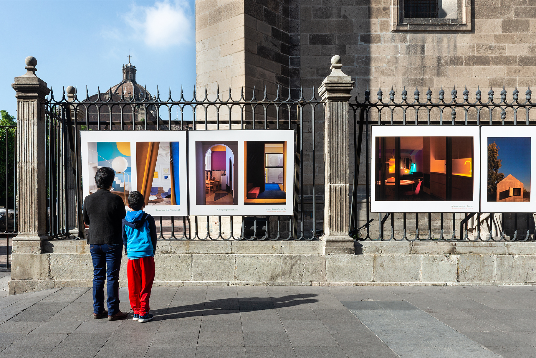 Exhibition at the Cultural Center of Spain in Mexico of his editorial work under the title Interiores, 2018. Promoted by AECID