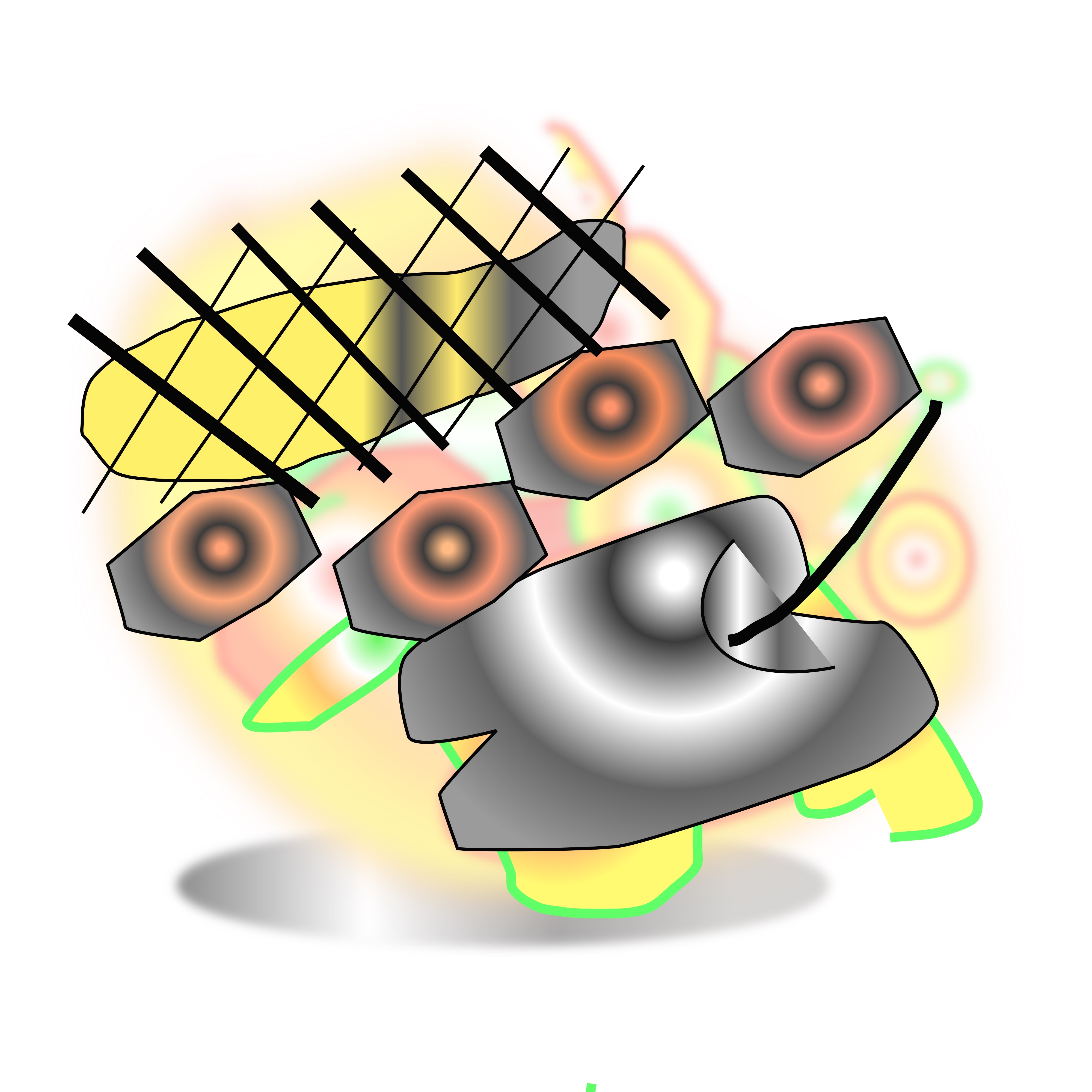 「 Fruits in My Living Room 」