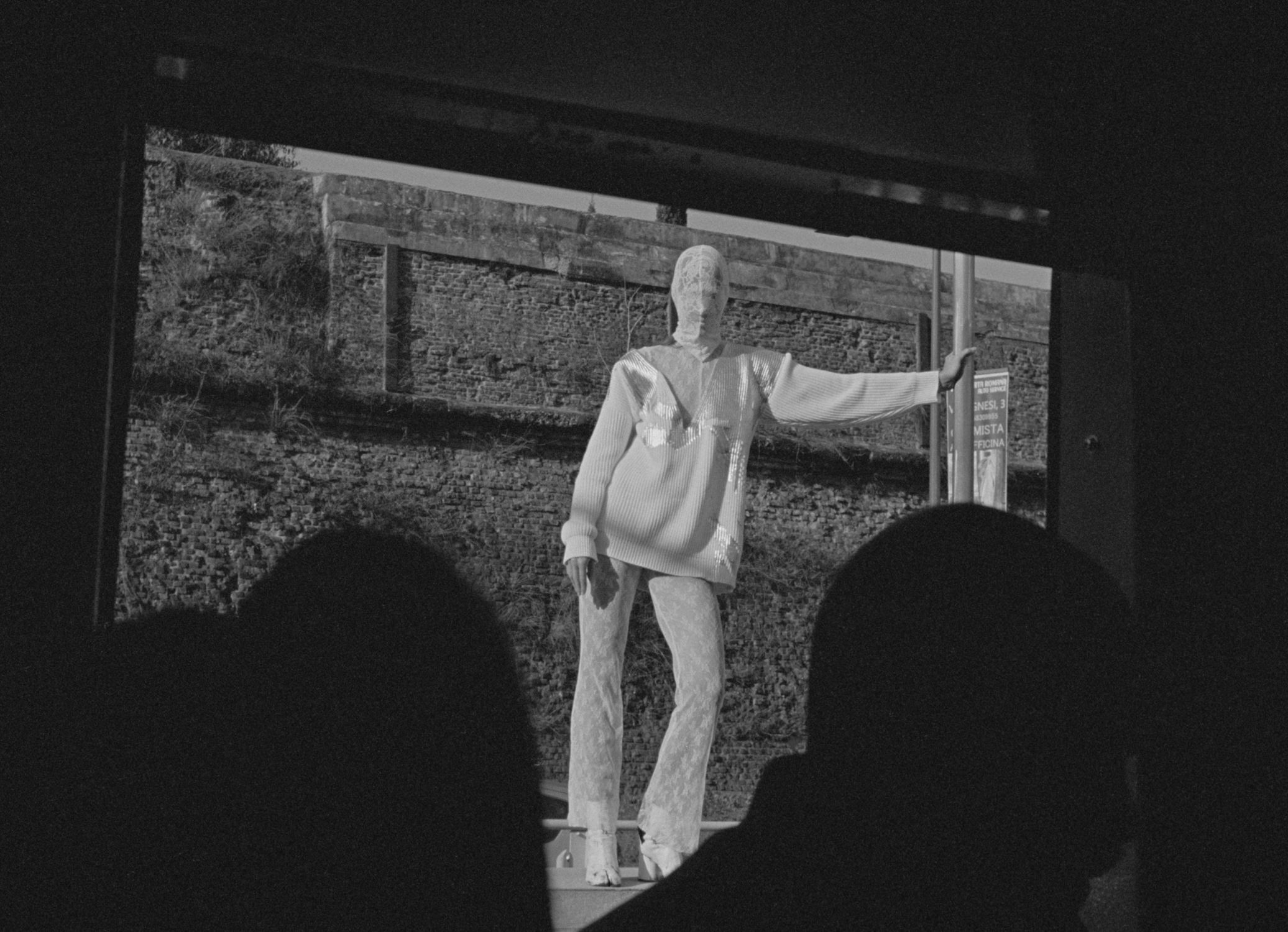 One day on the tram stop for Duel Magazine