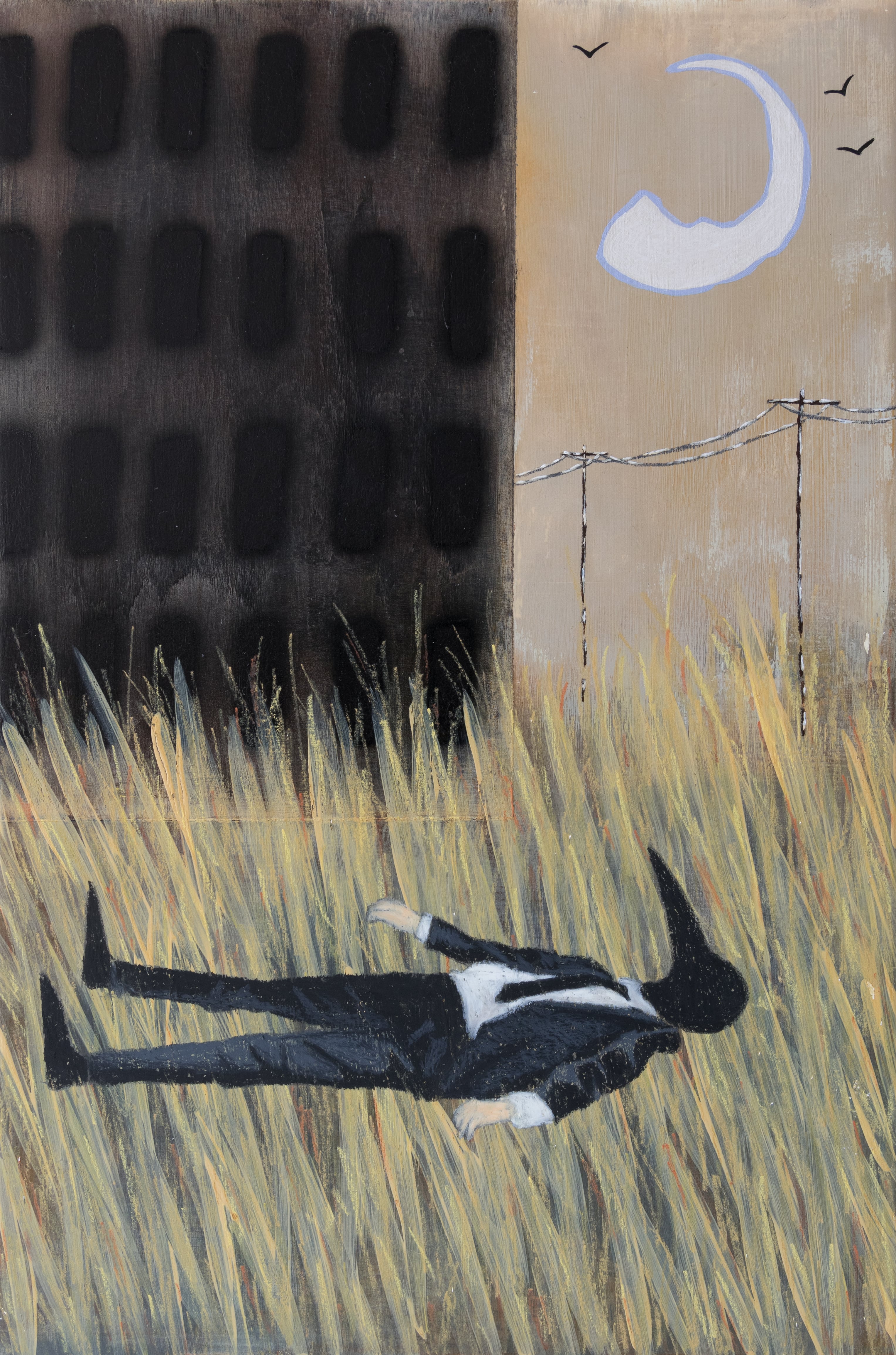 Coming to terms with it // Acrylic on Board // 20x30cm // 2022