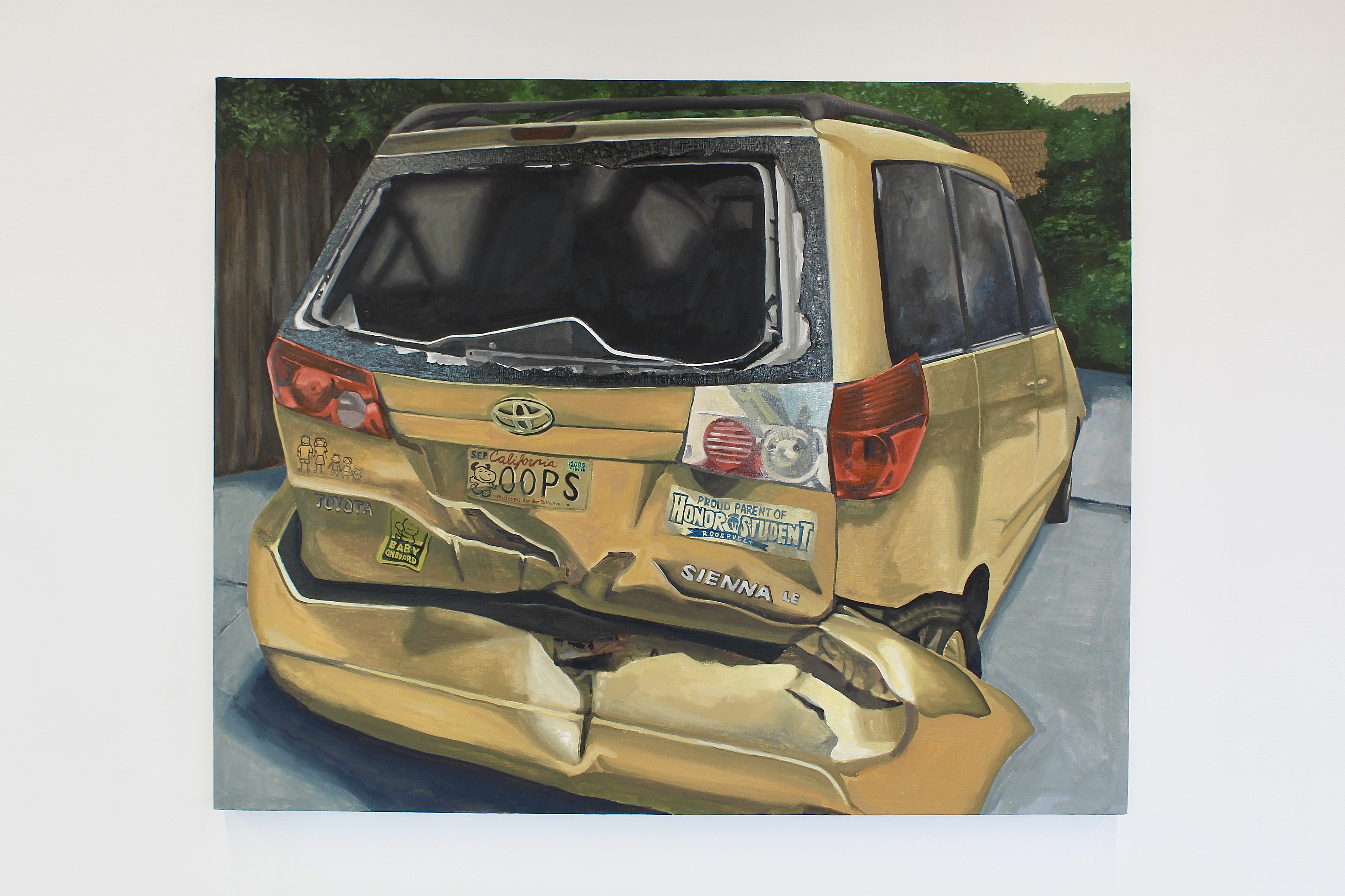 OOPS, 39in x 49in, oil on canvas, 2024