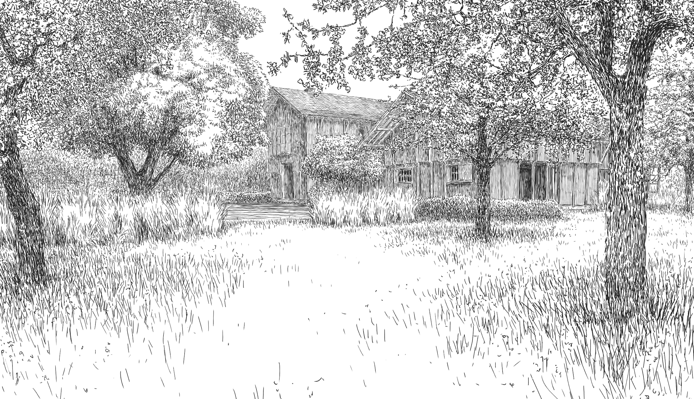 Zeichnung von Enea LandArt.