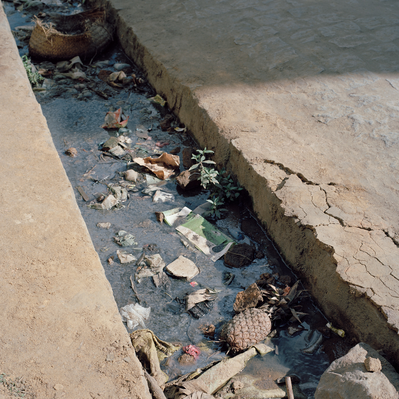 Open Sewer, Moramanga, 2013