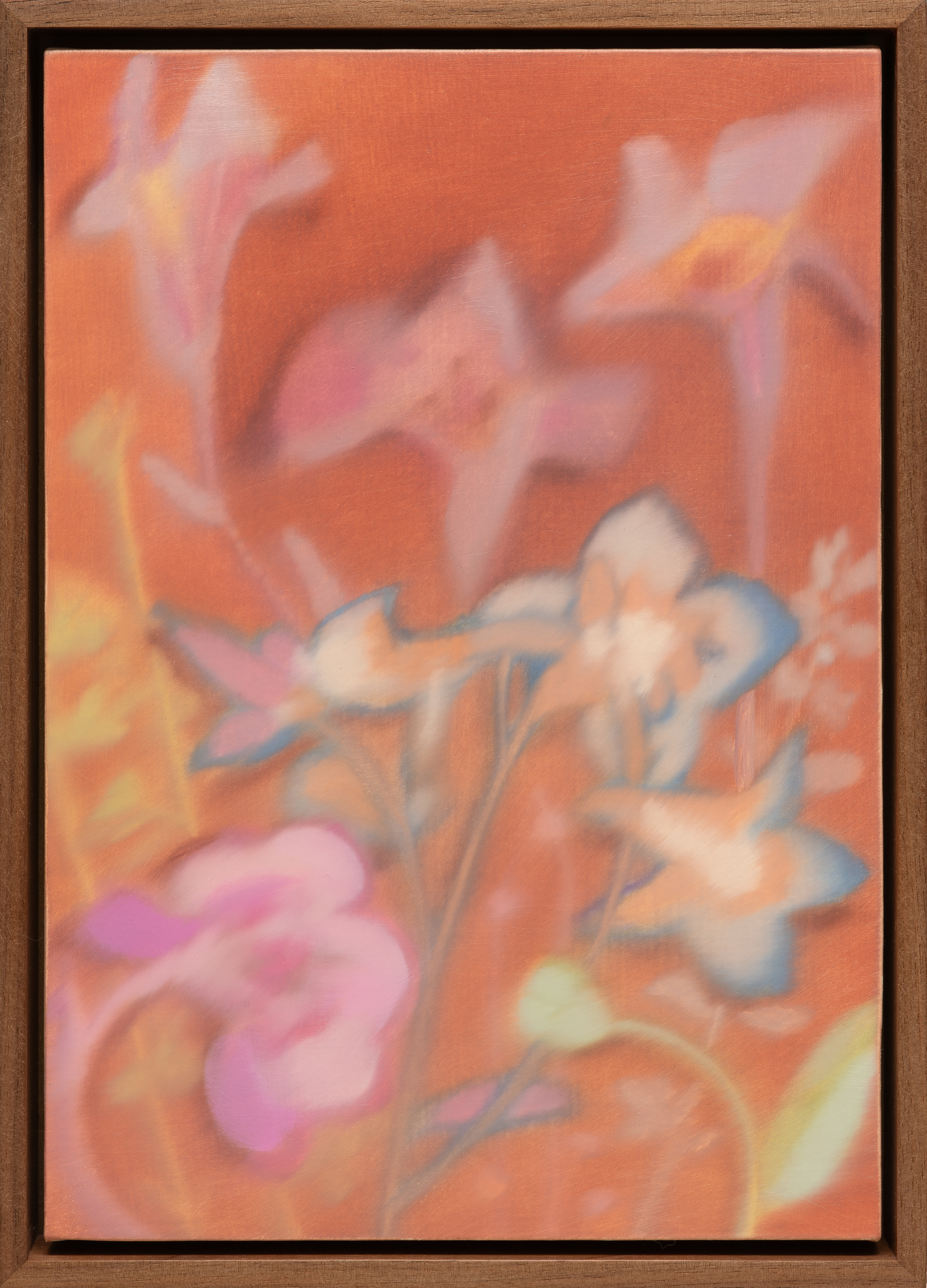 Bloom in the Night_40, Oil on canvas, 29.7 X 21cm, 2025