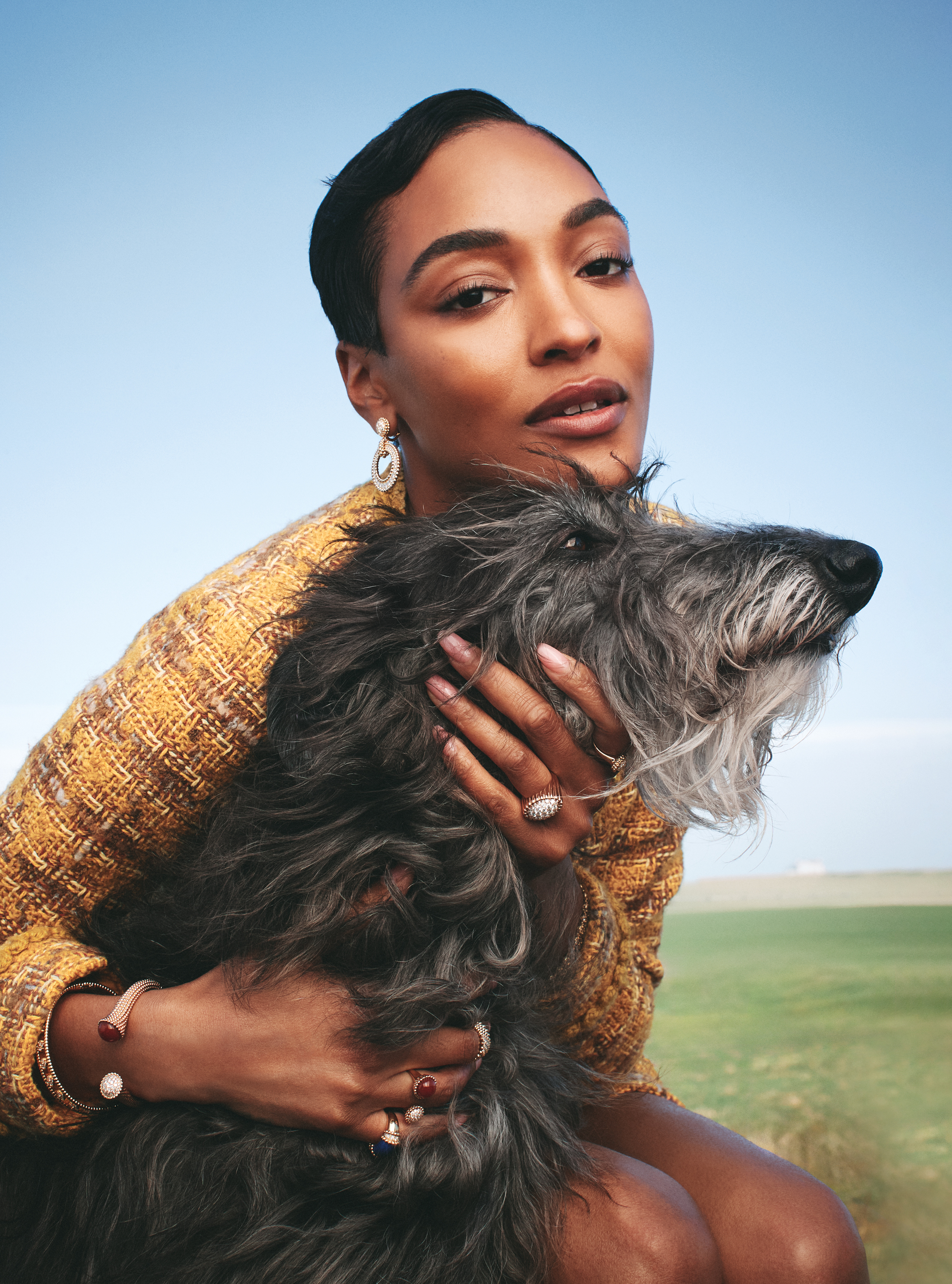 Jourdan Dunn by Richard Fhibbs for Haper's Bazaar