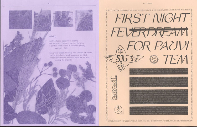 first night fever dream for pauvi tem - for URGENCY READER 2