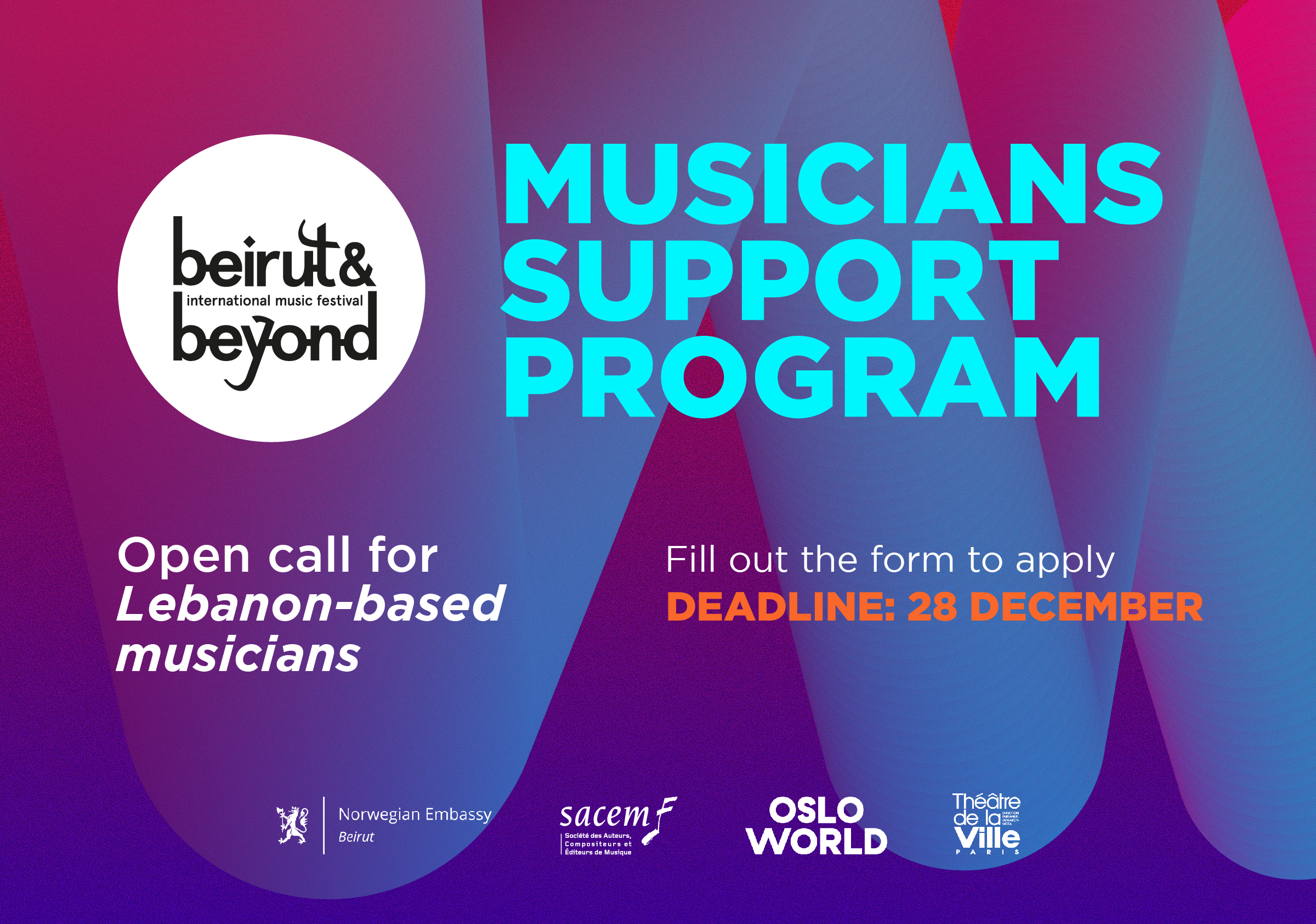 2020 12 16 • Beirut & Beyond Musicians Support Programme