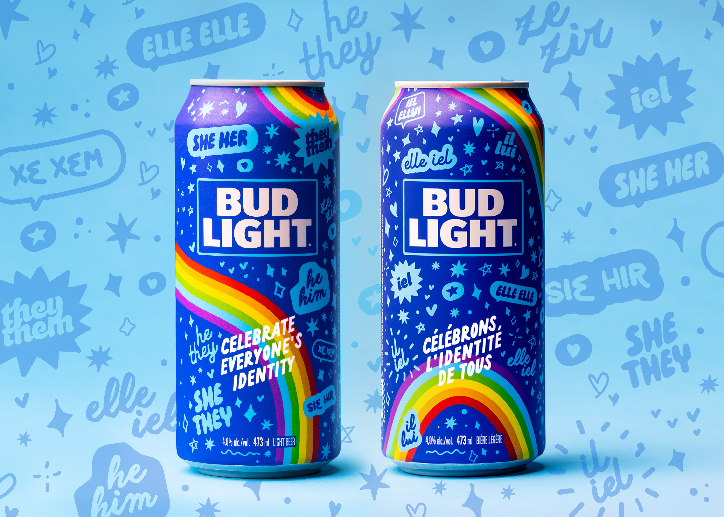 Bud Light Pride Can 202 Mzetaportfolio