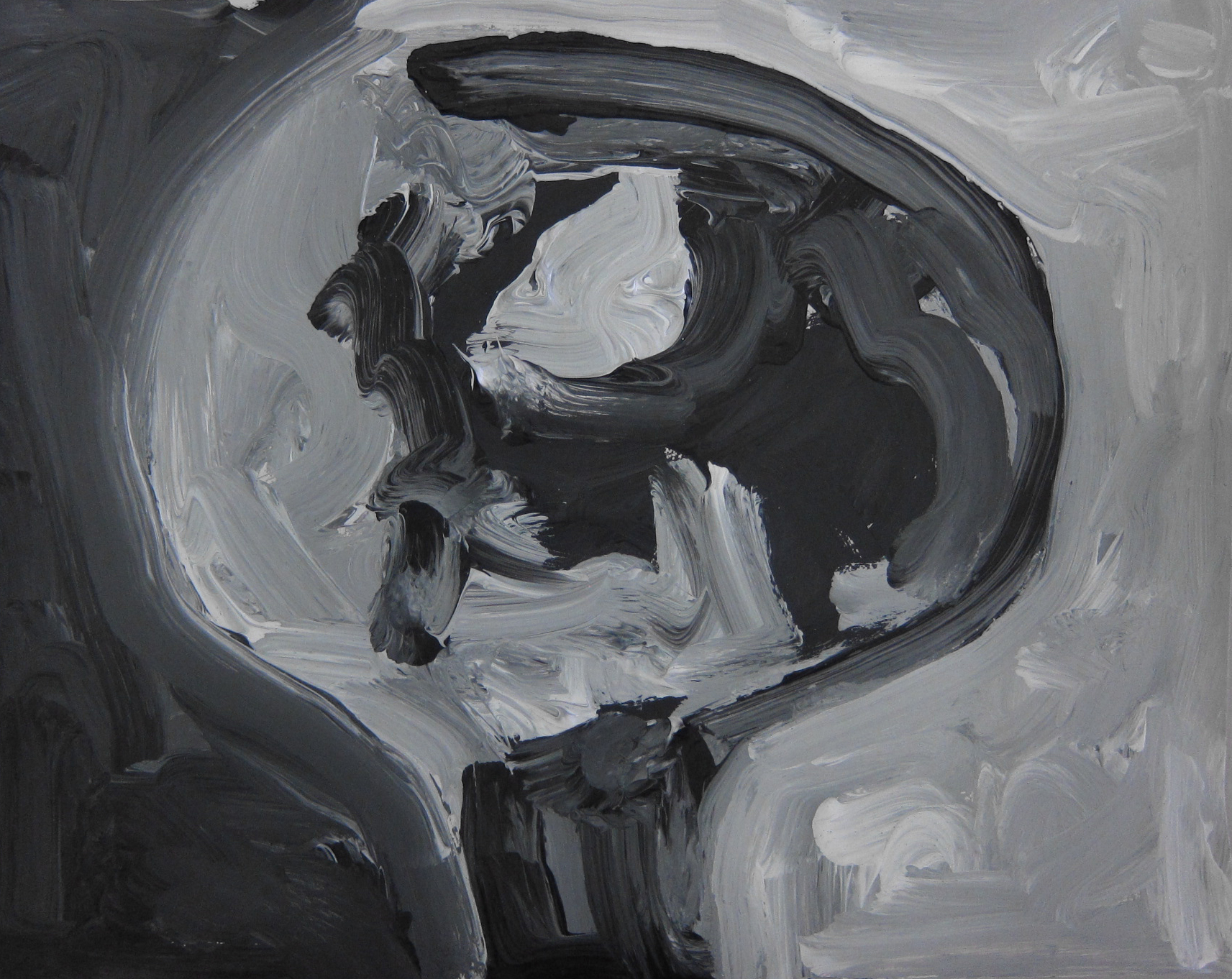 My Failed Drawings, Obliterated 39, 20119.5 x 11 "