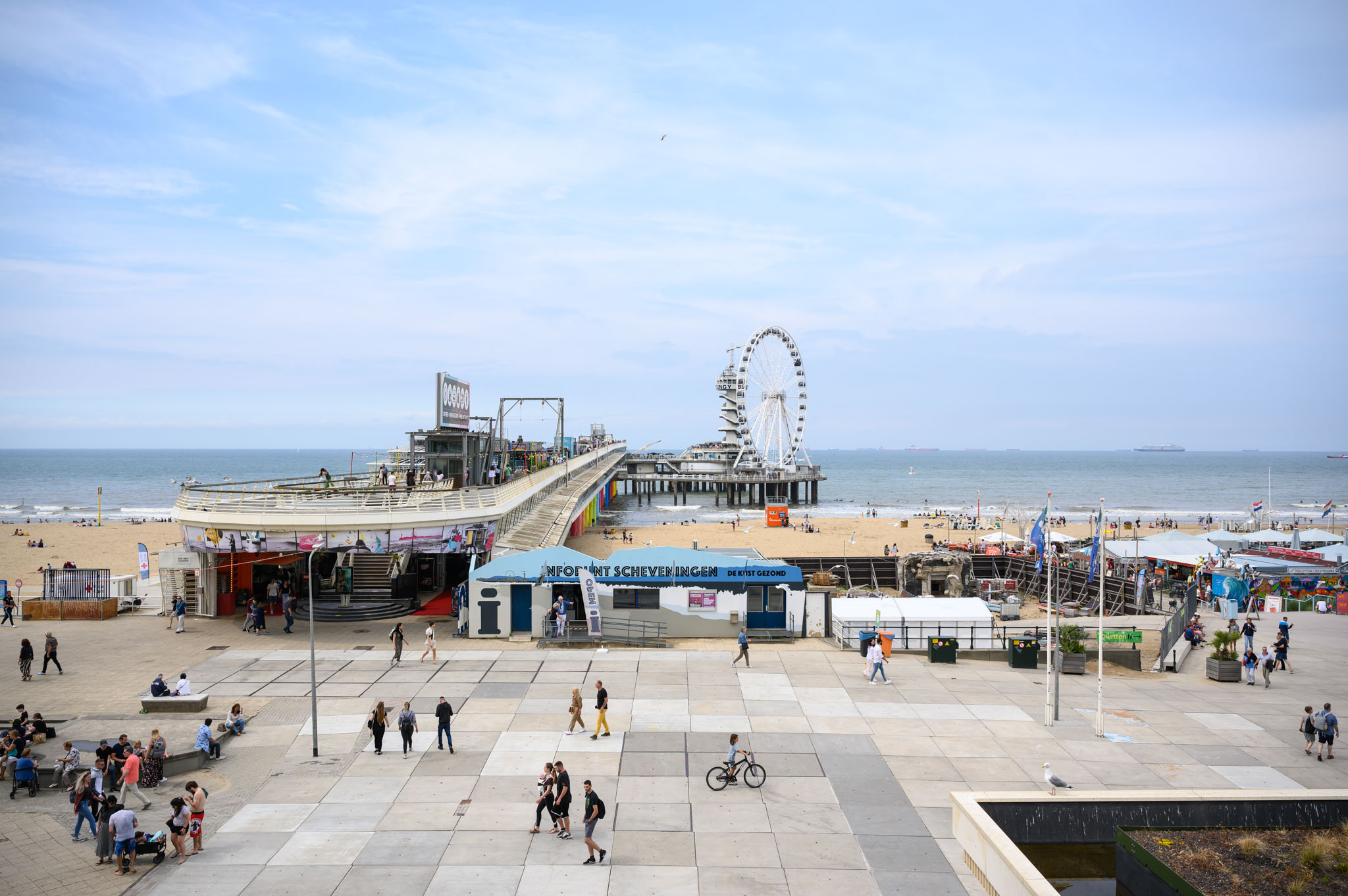 Scheveningen pier.