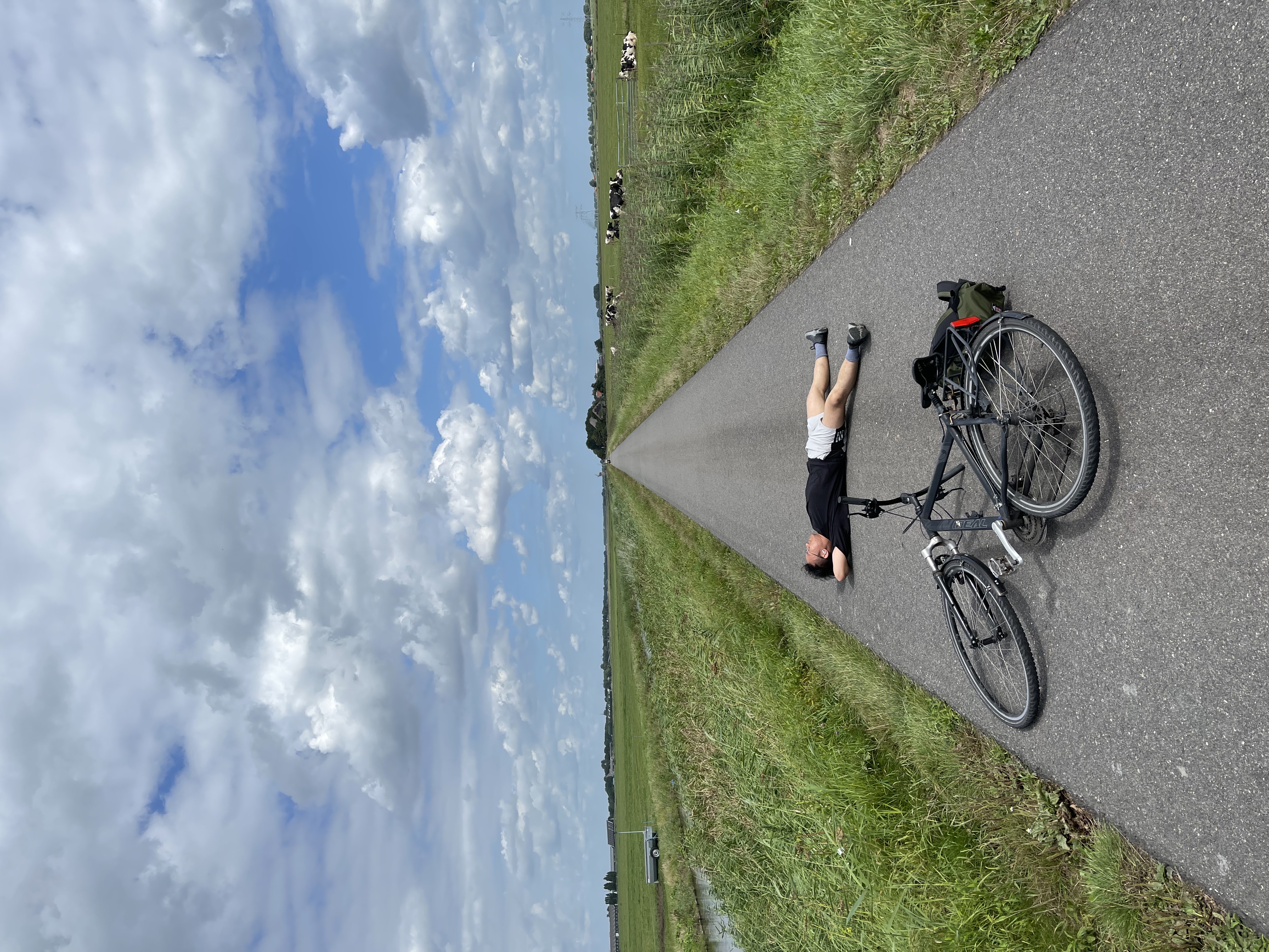 On the road riding across the Netherlands, 2022