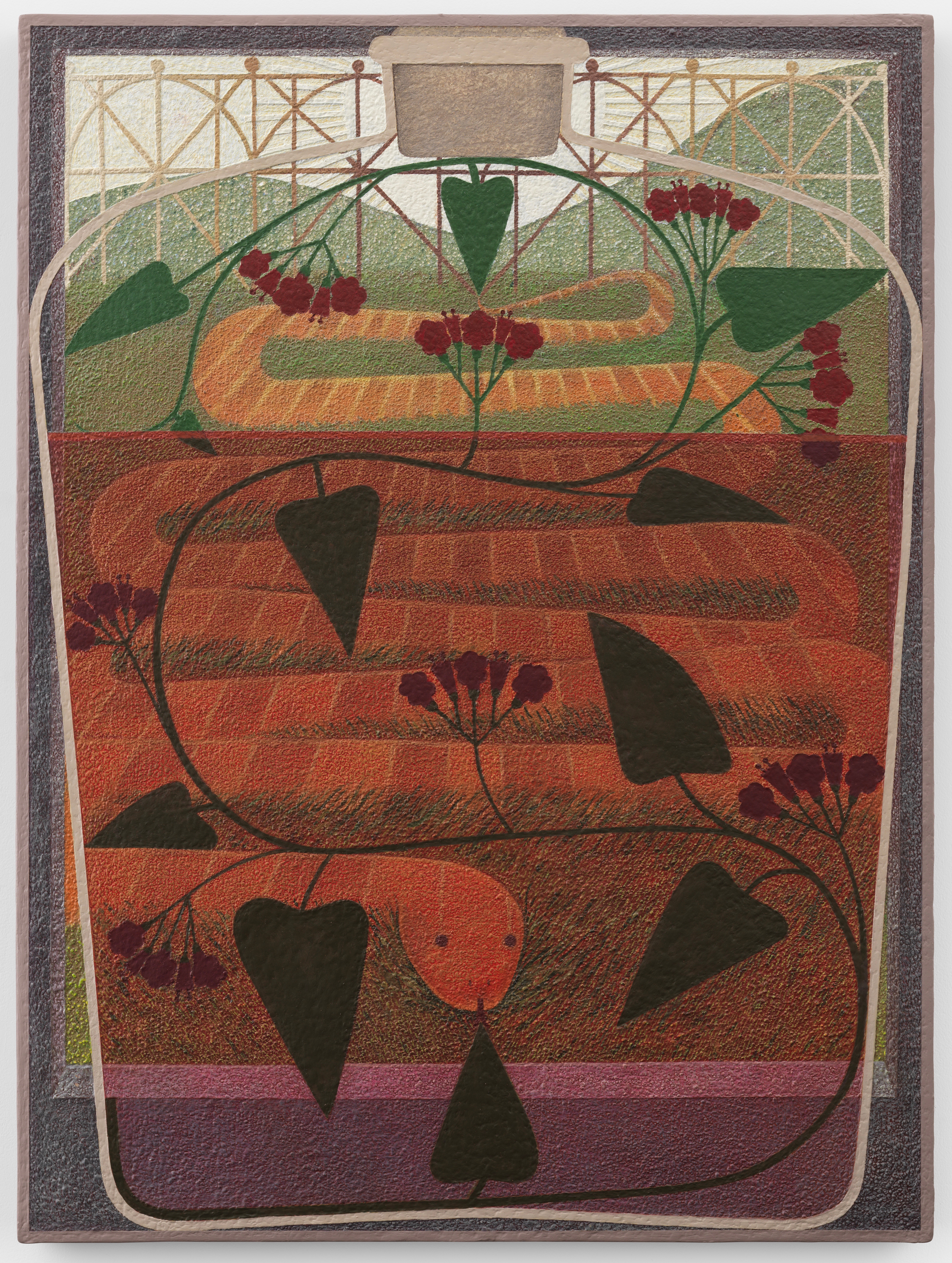 Prelapsarian Sill, 28" x 21", 2018