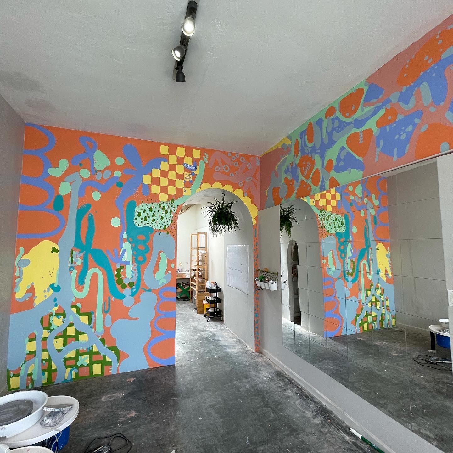 Mural for Earthbent Ceramics | 2021