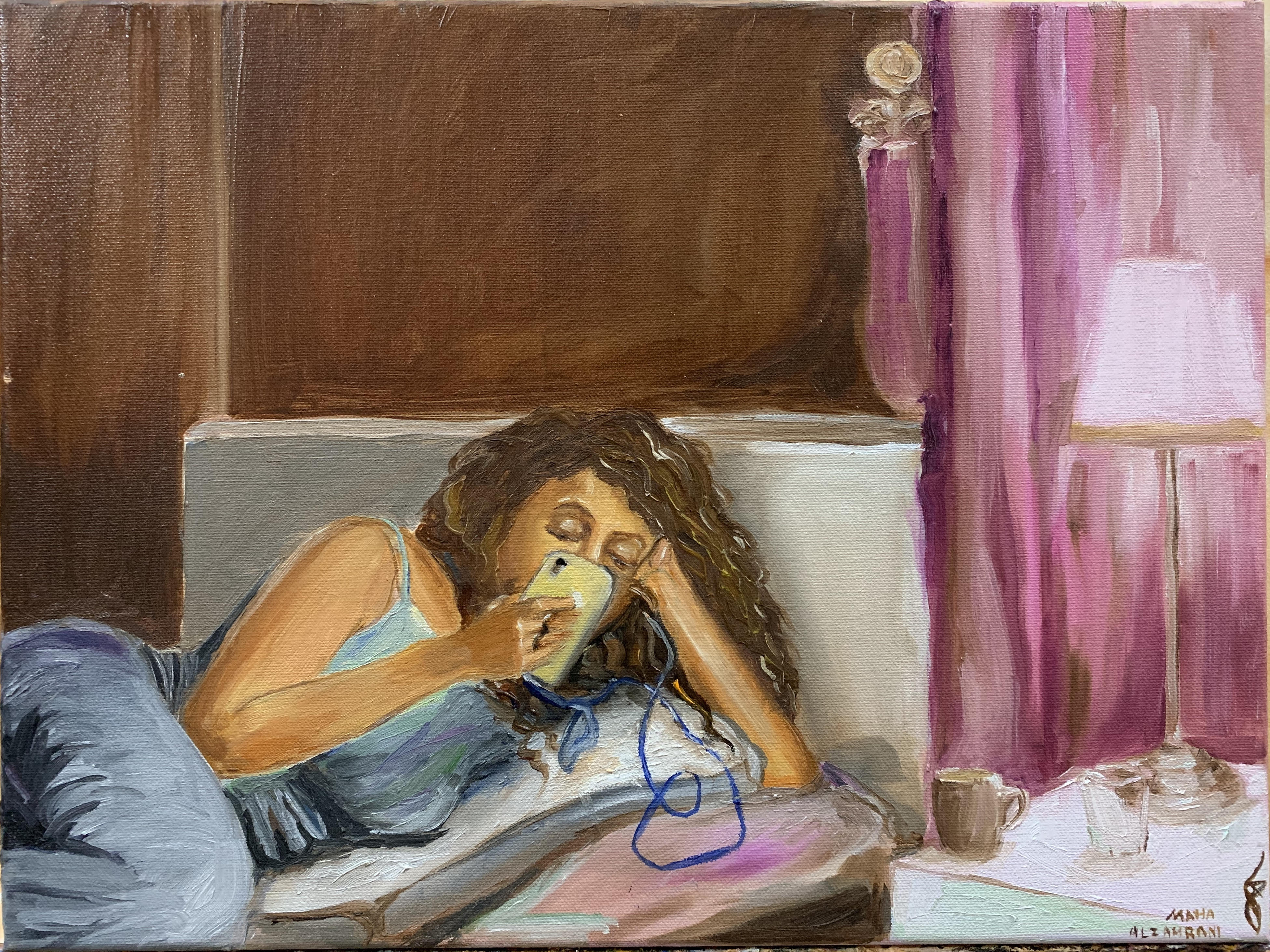 Online - Oil on 16x12" canvas - 2019