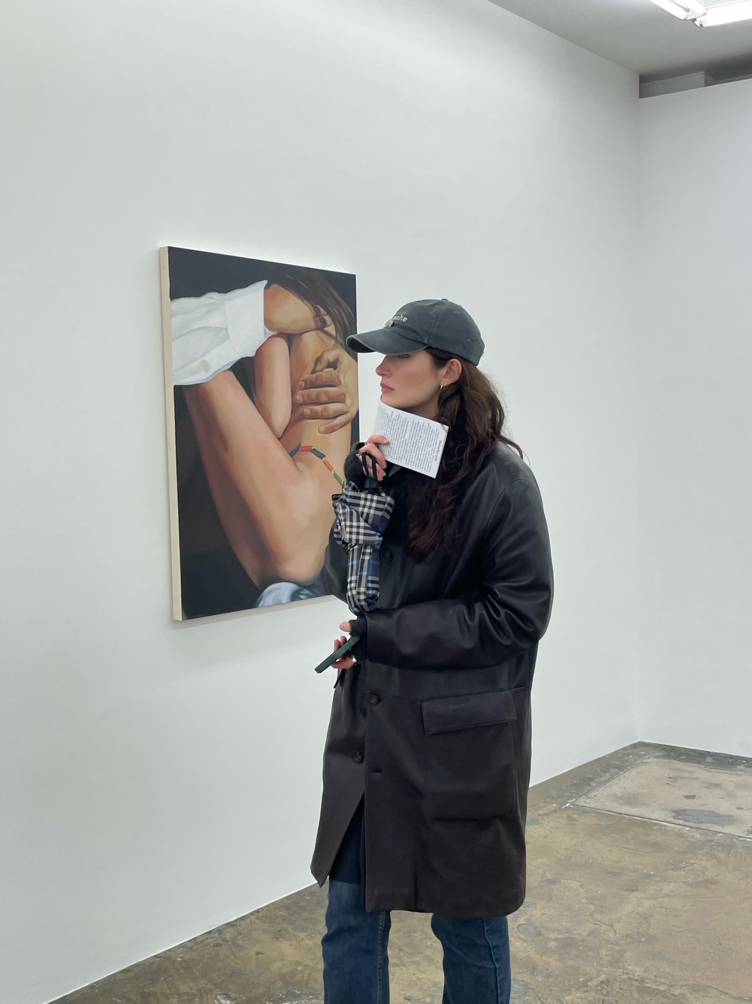 Shannon Cartier Lucy, Woman&nbsp;with a juice box