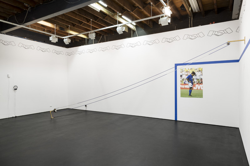 'The Eternal II' 2016, installation view, with Tully Moore (photo: Christo Crocker)