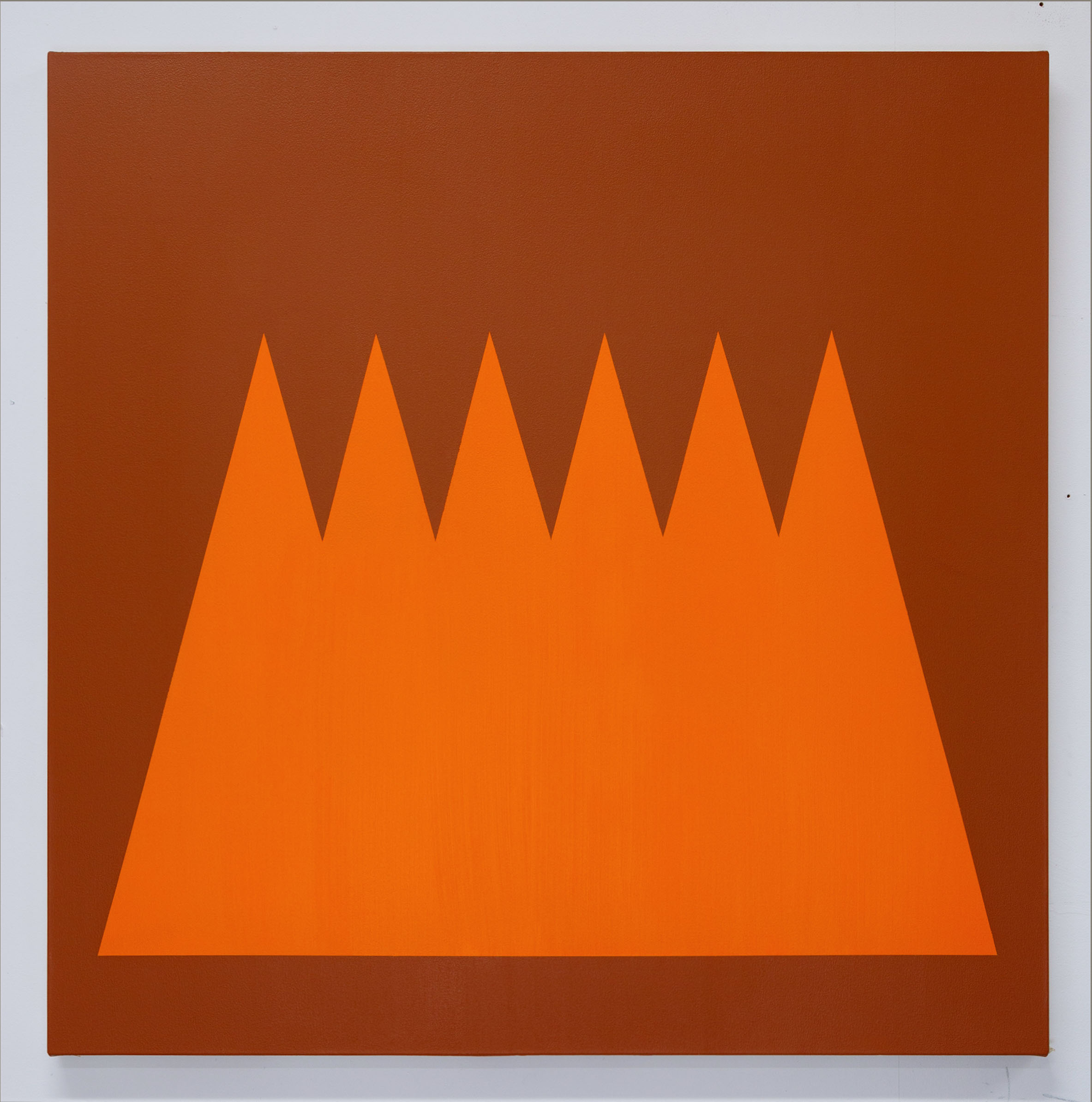 Mt. XVI 100cm x 100cm acrylic on canvas