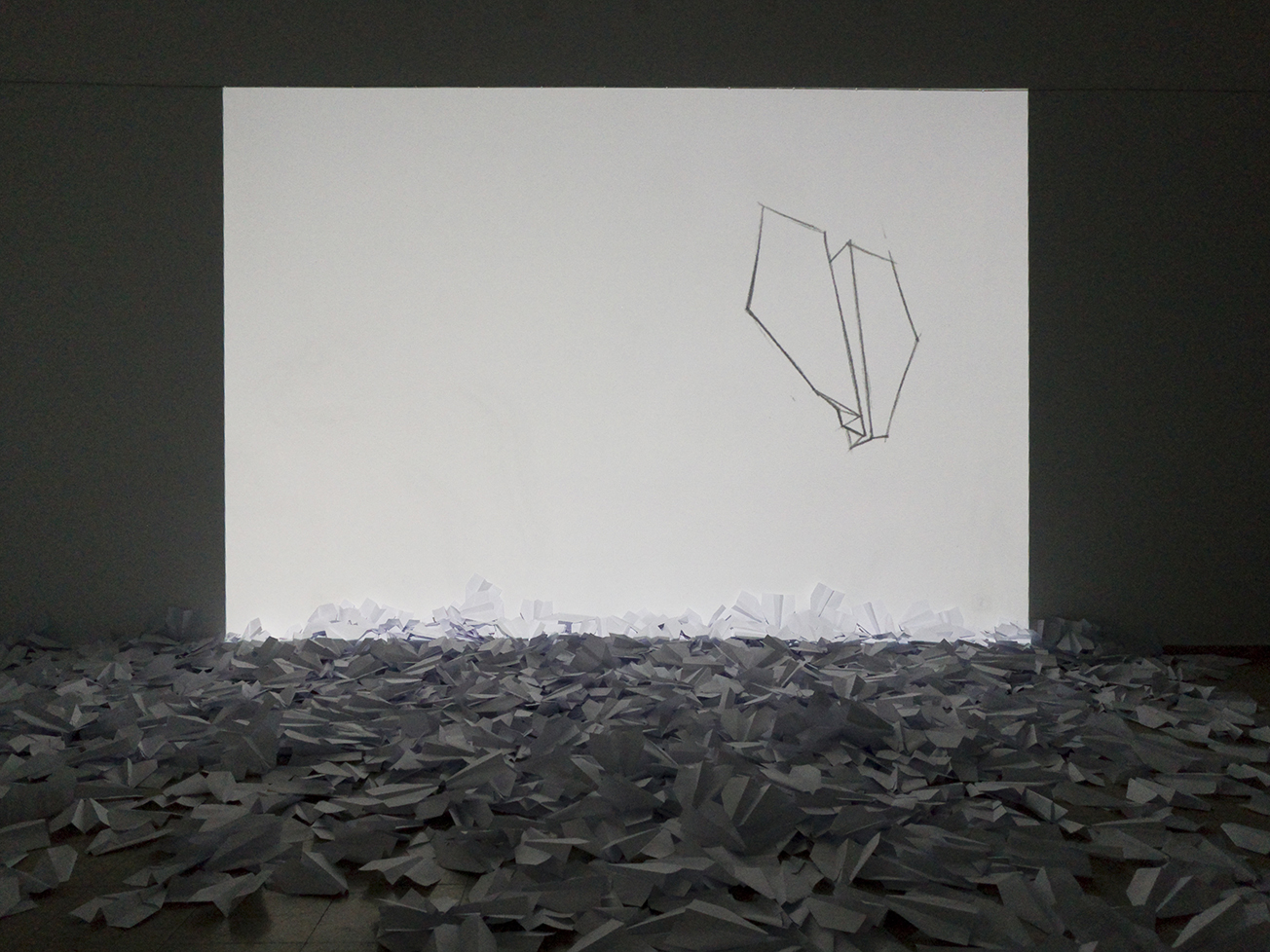 PLAYFLY, Full HD, black and white, sound, 8:10 min, 2016-2018