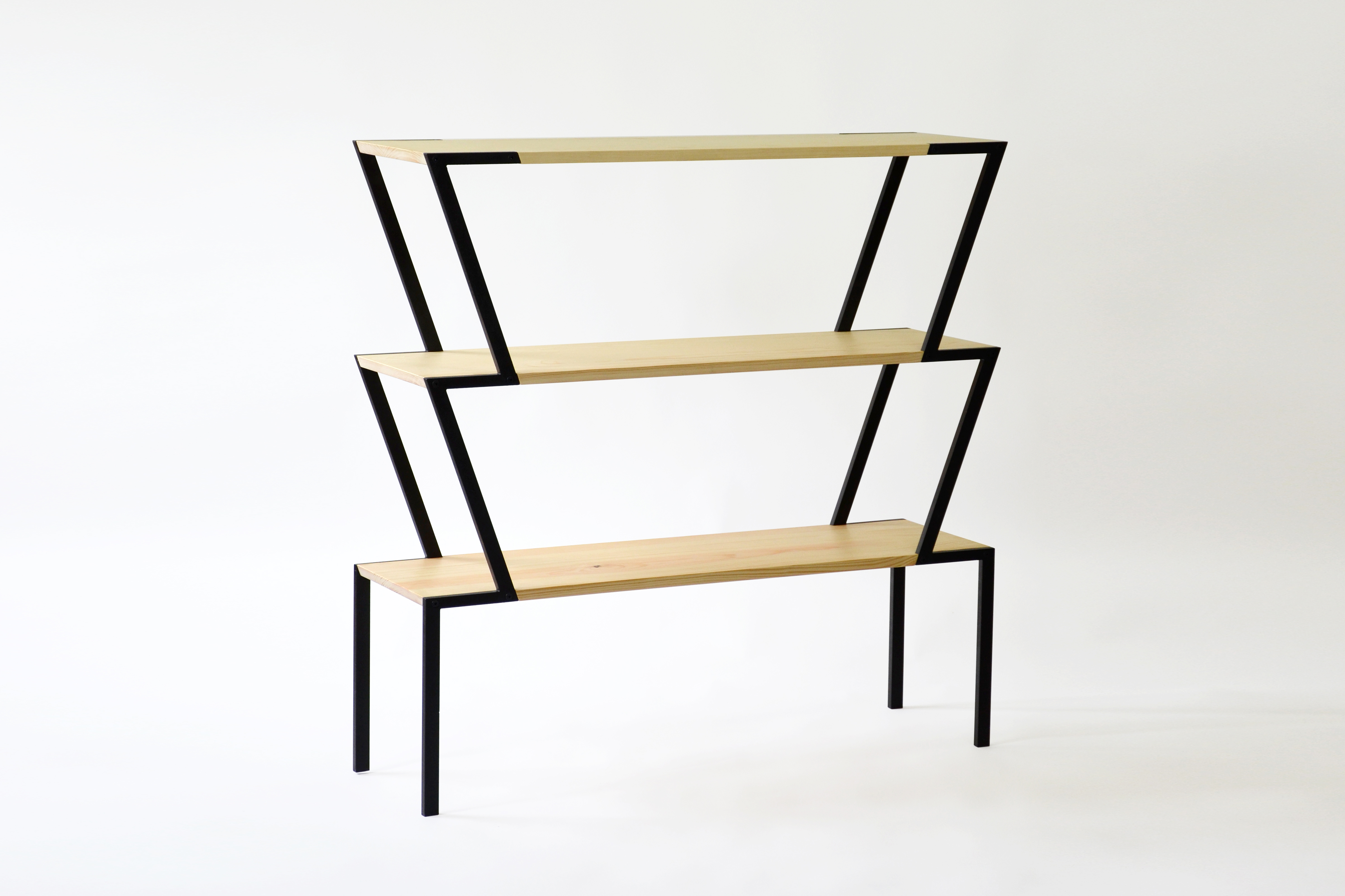 Sigi in ash with blackened steel legs