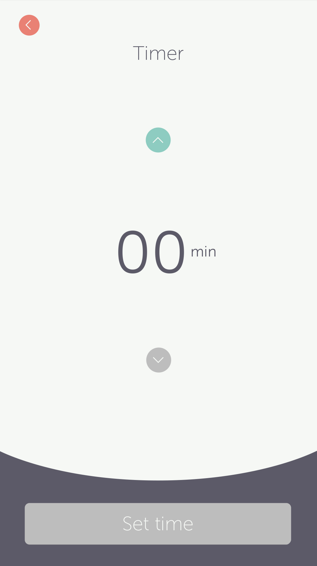 Timer home screen