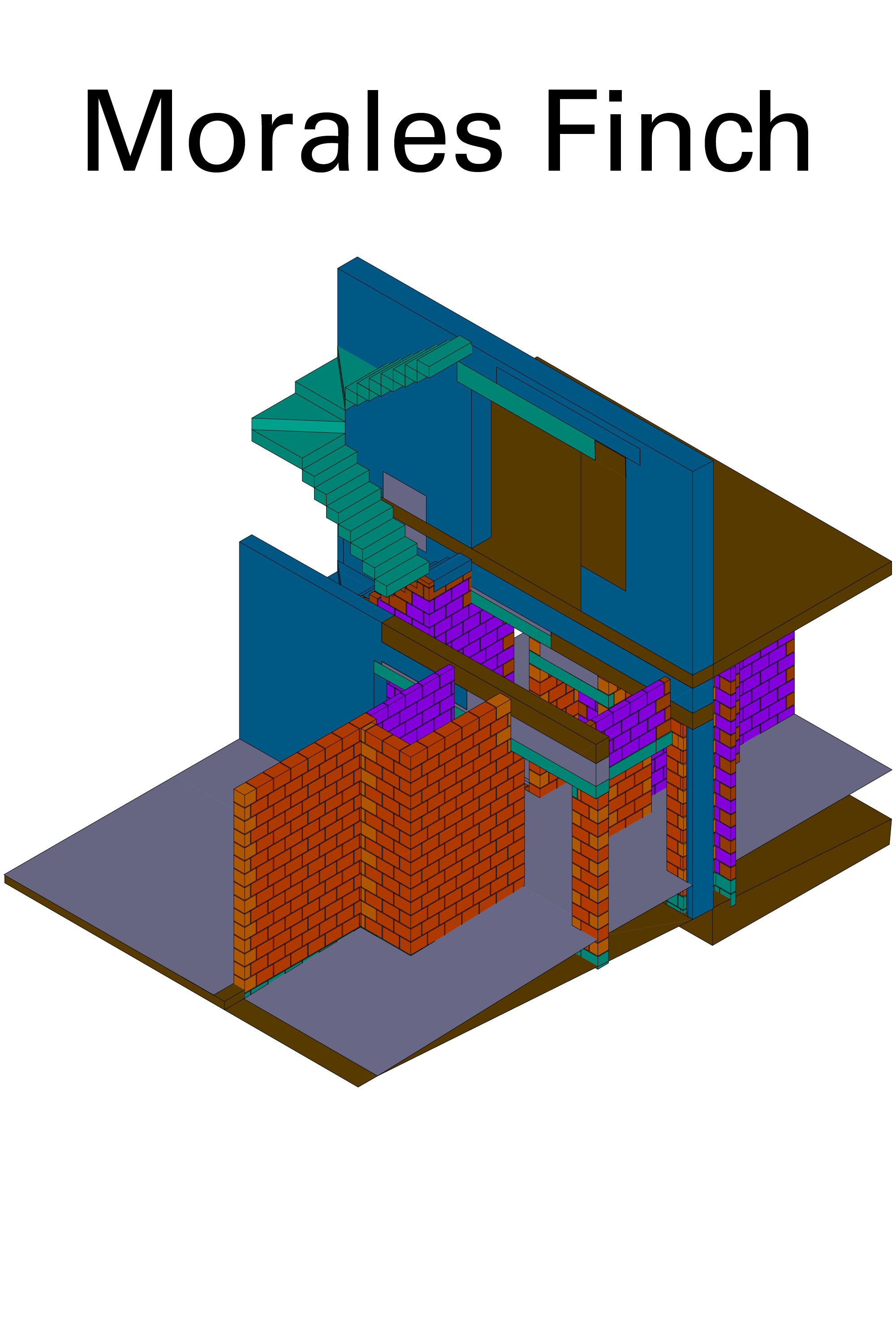 Conversion of an existing atelier into a family dwelling, Brussels. Ongoing
